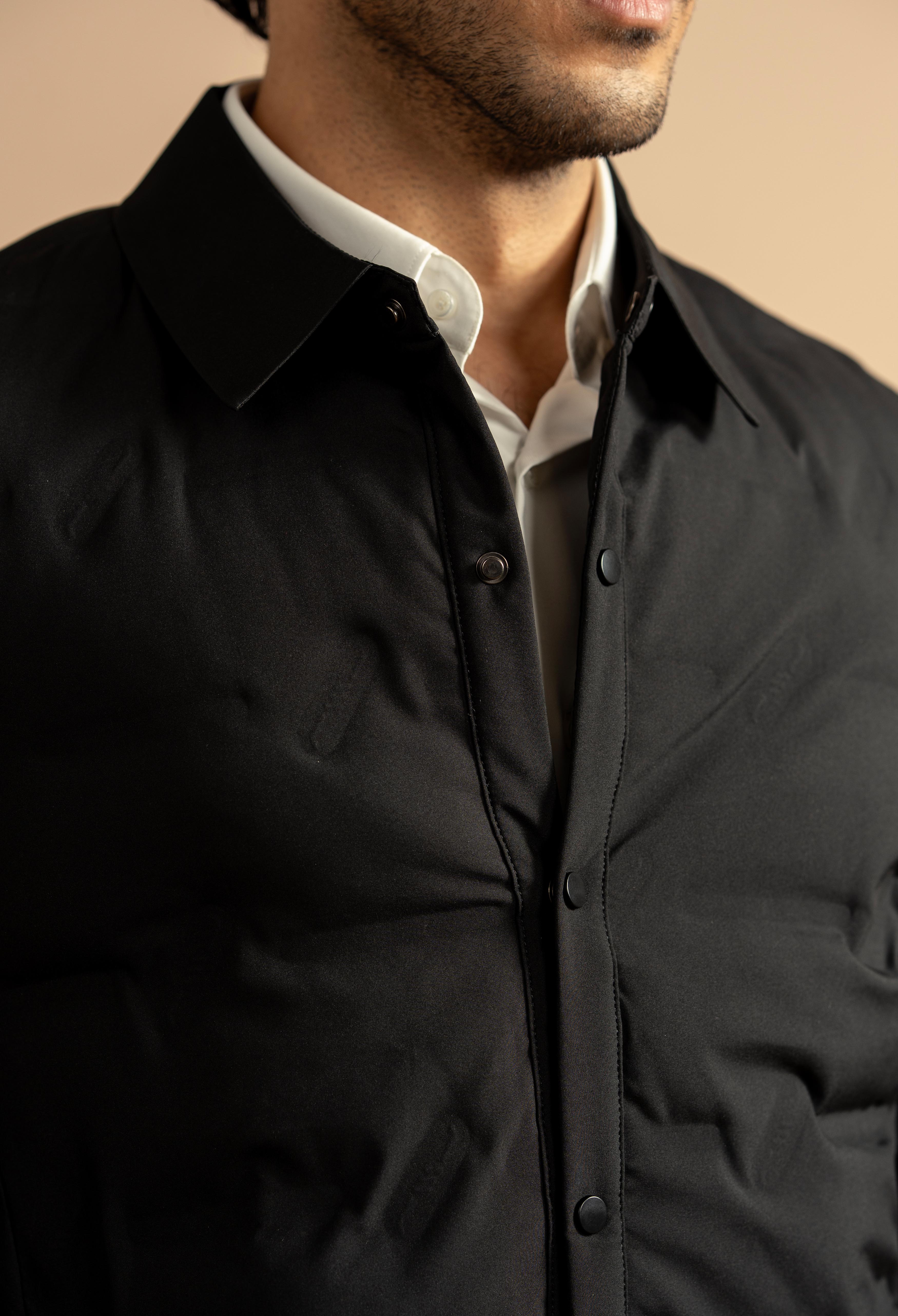 Night Black Travel Down Jacket