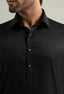 Jet Black Cotton Kameez Shalwar