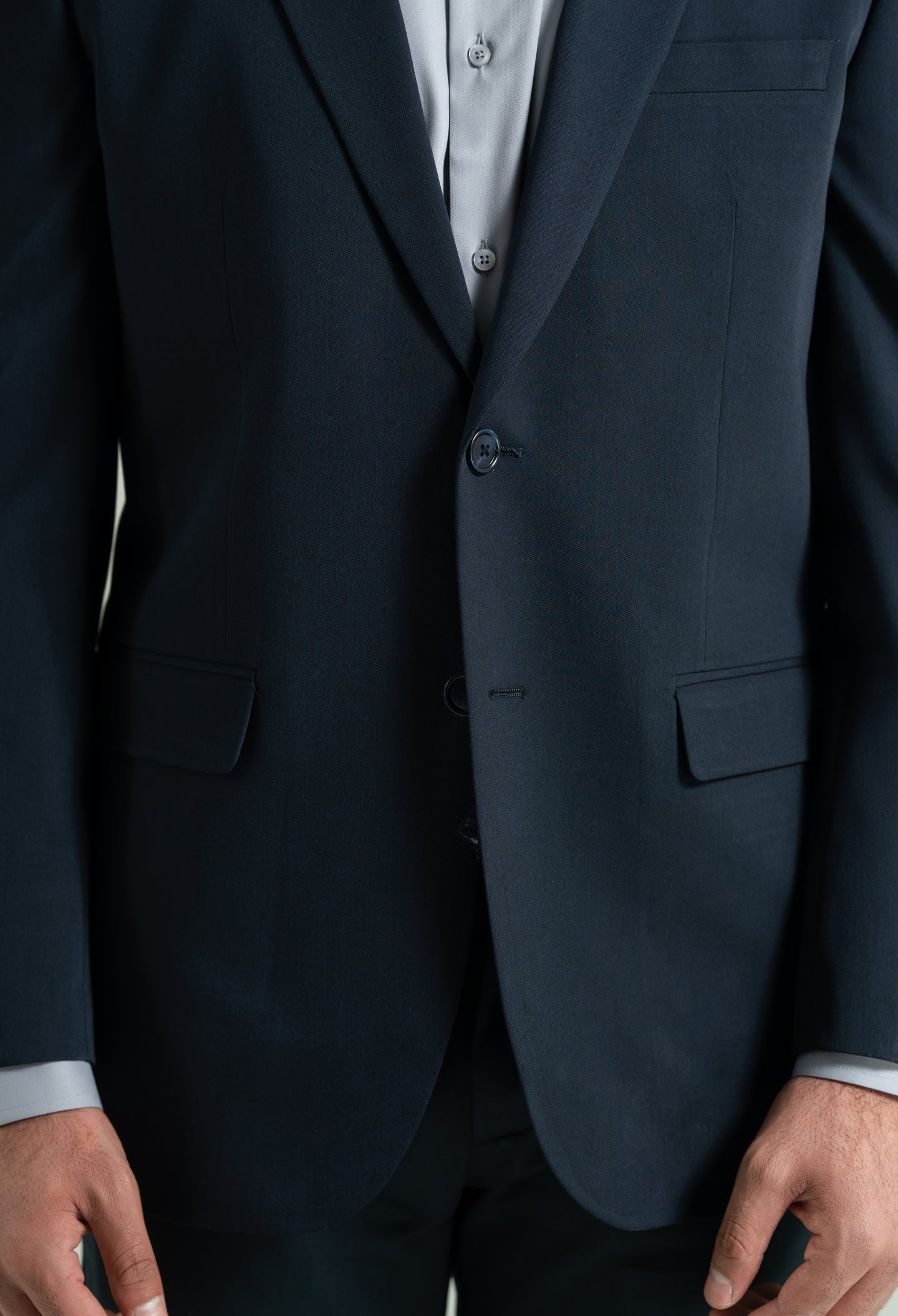 Navy Blue Basic Blazer