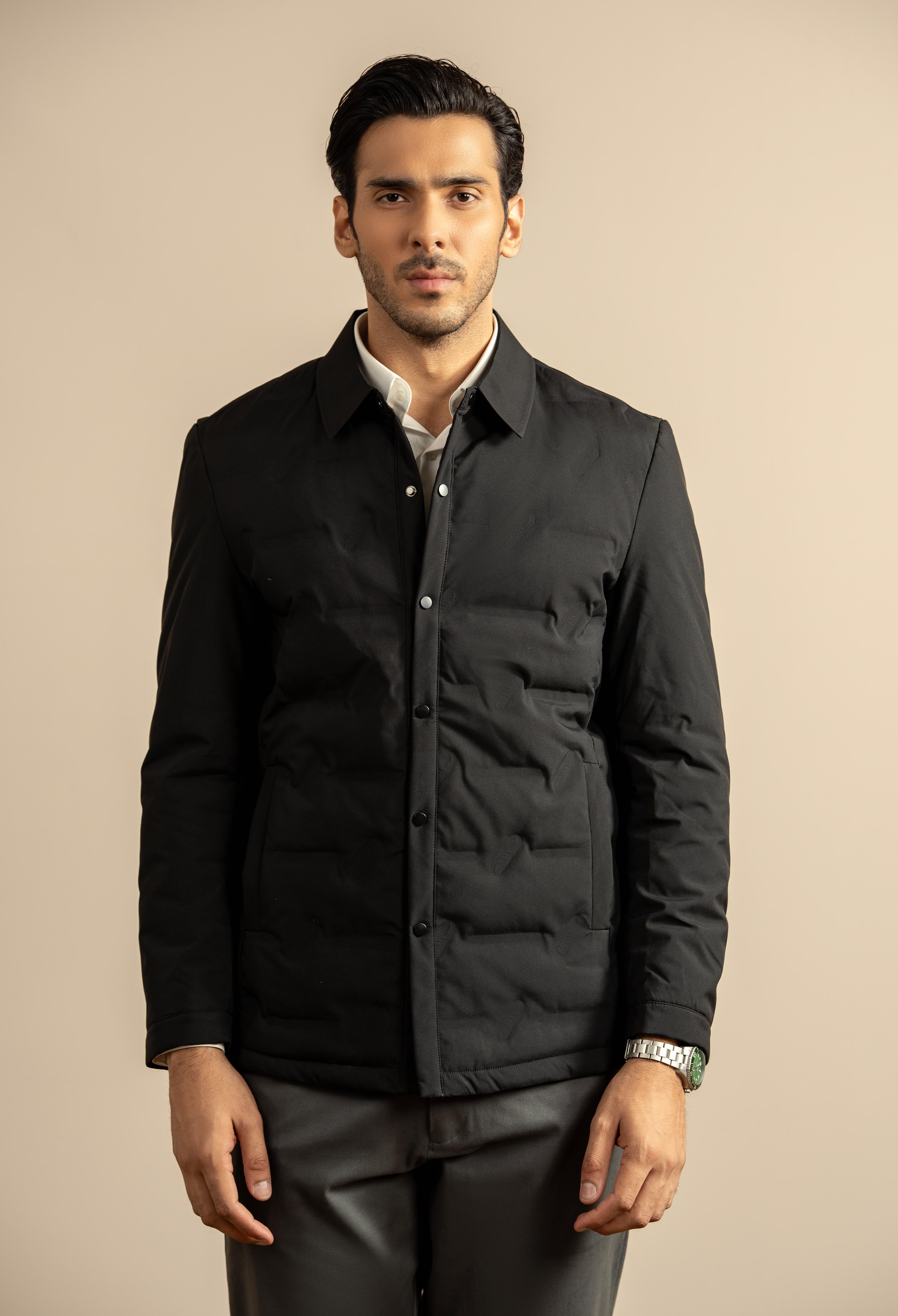 Night Black Travel Down Jacket