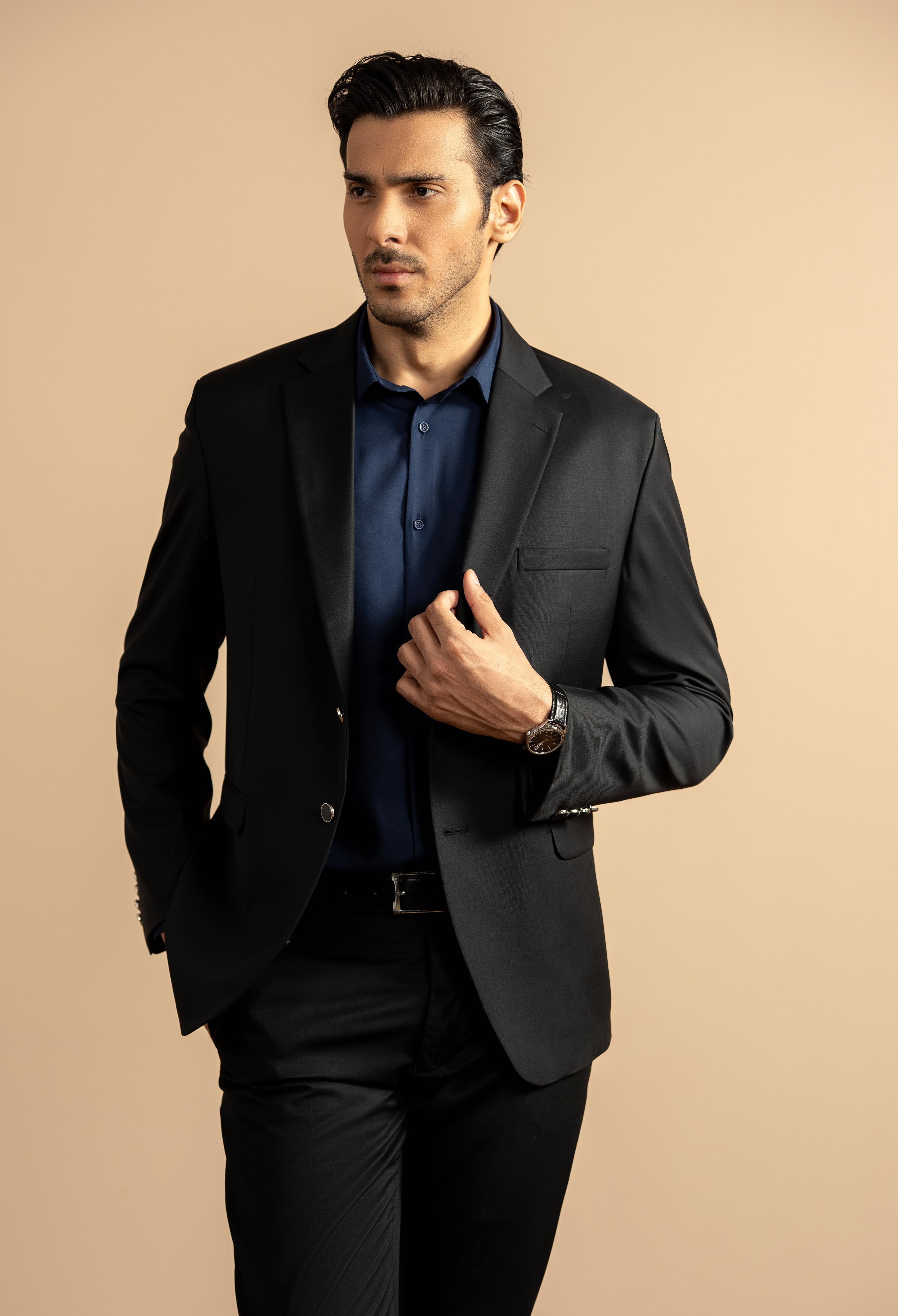 Black Cat Wool Rich Blazer