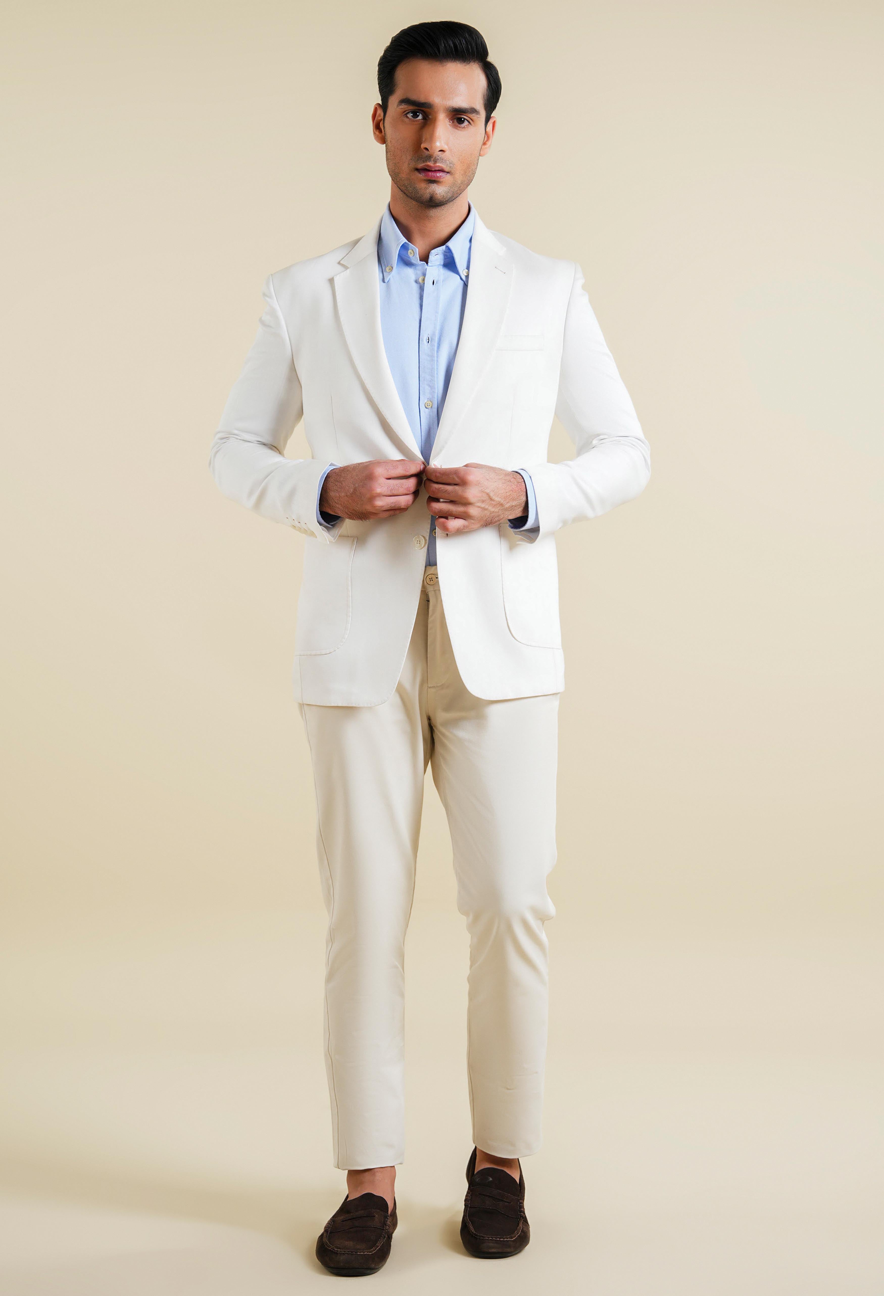 Daisy White Linen Jacket
