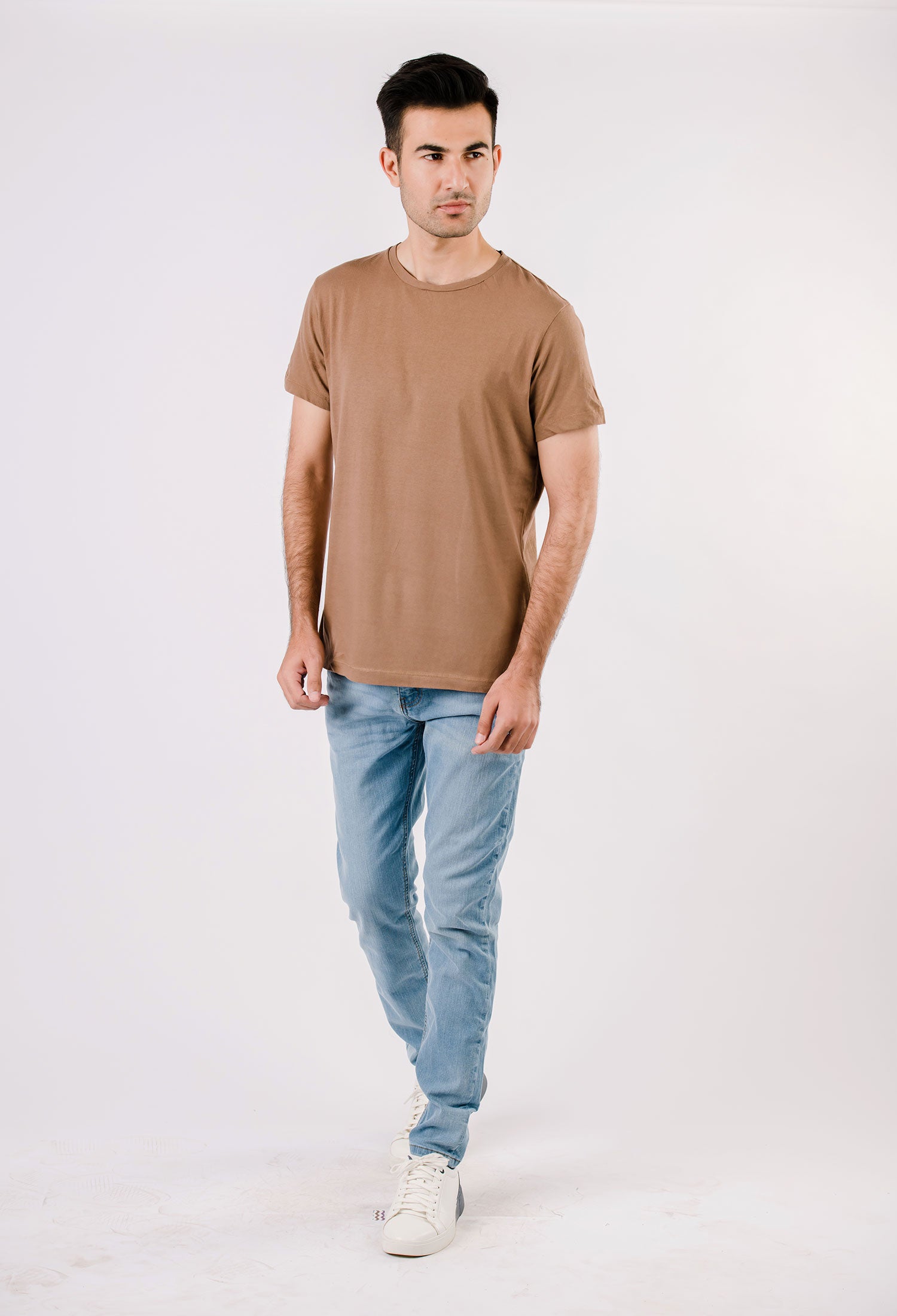Khaki Basic T-Shirt (T-SHB-0001)