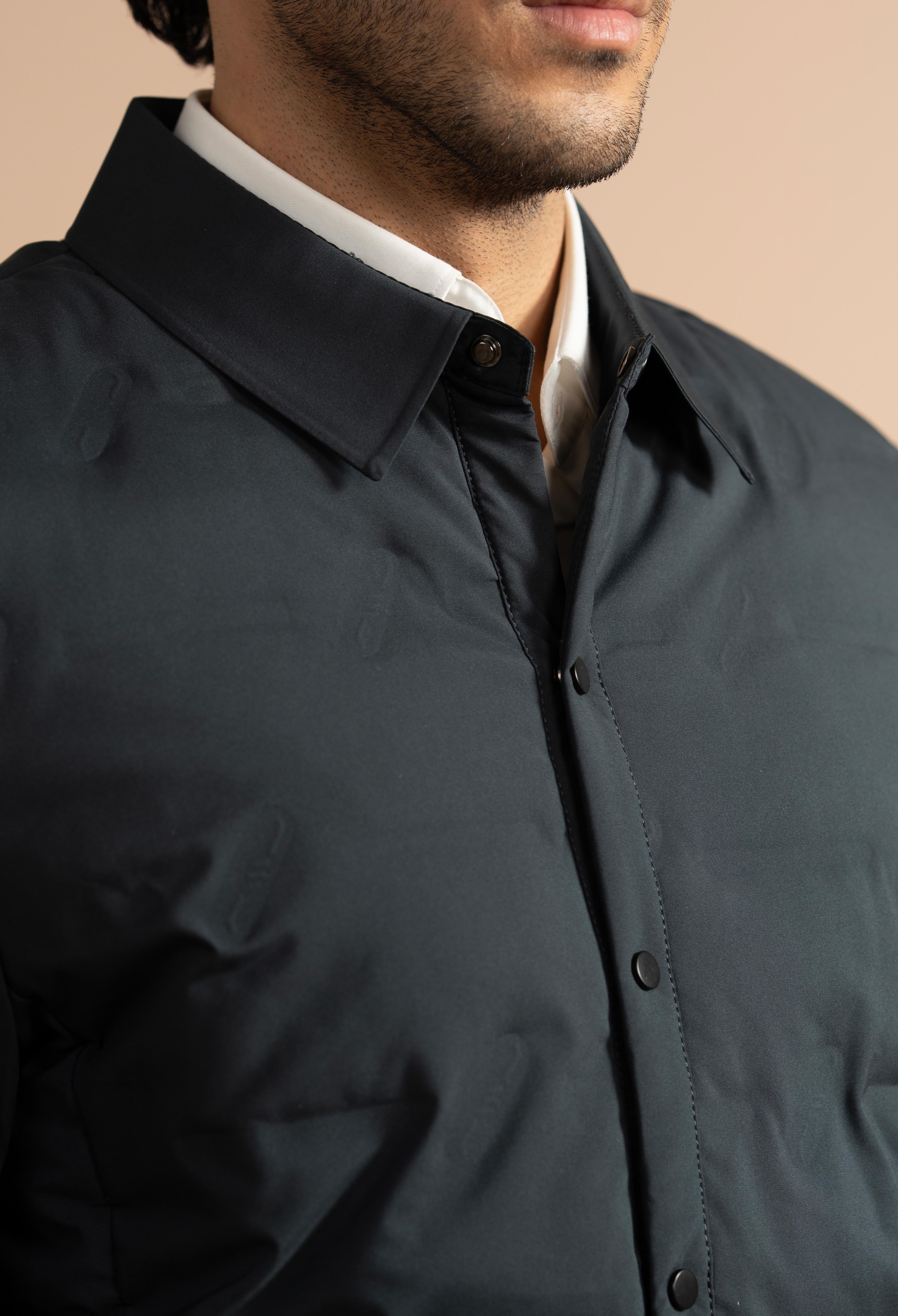 Black Forest Green Travel Down Jacket