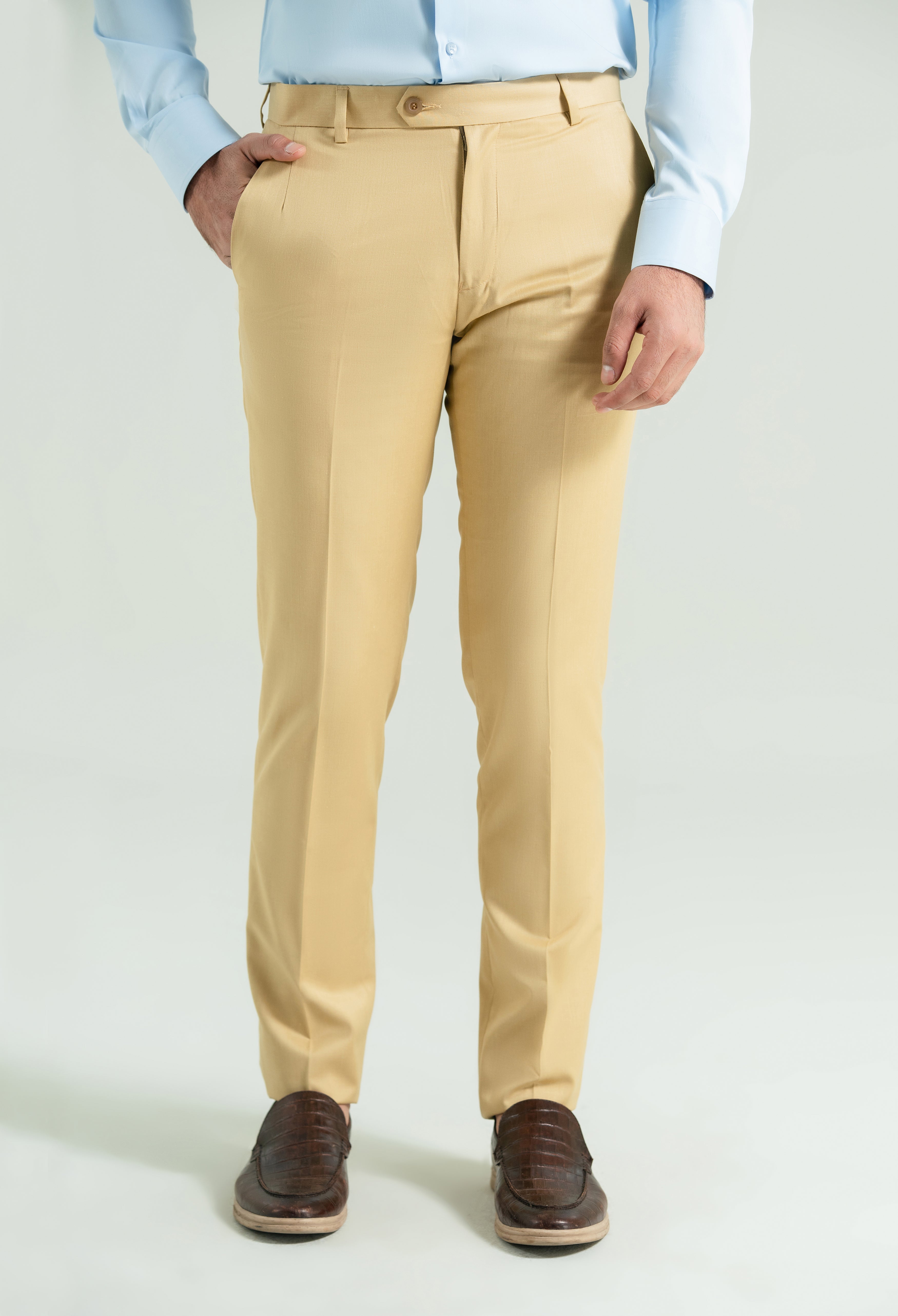 Khaki Formal Trouser