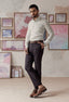 Pastel Green Plain Formal Shirt