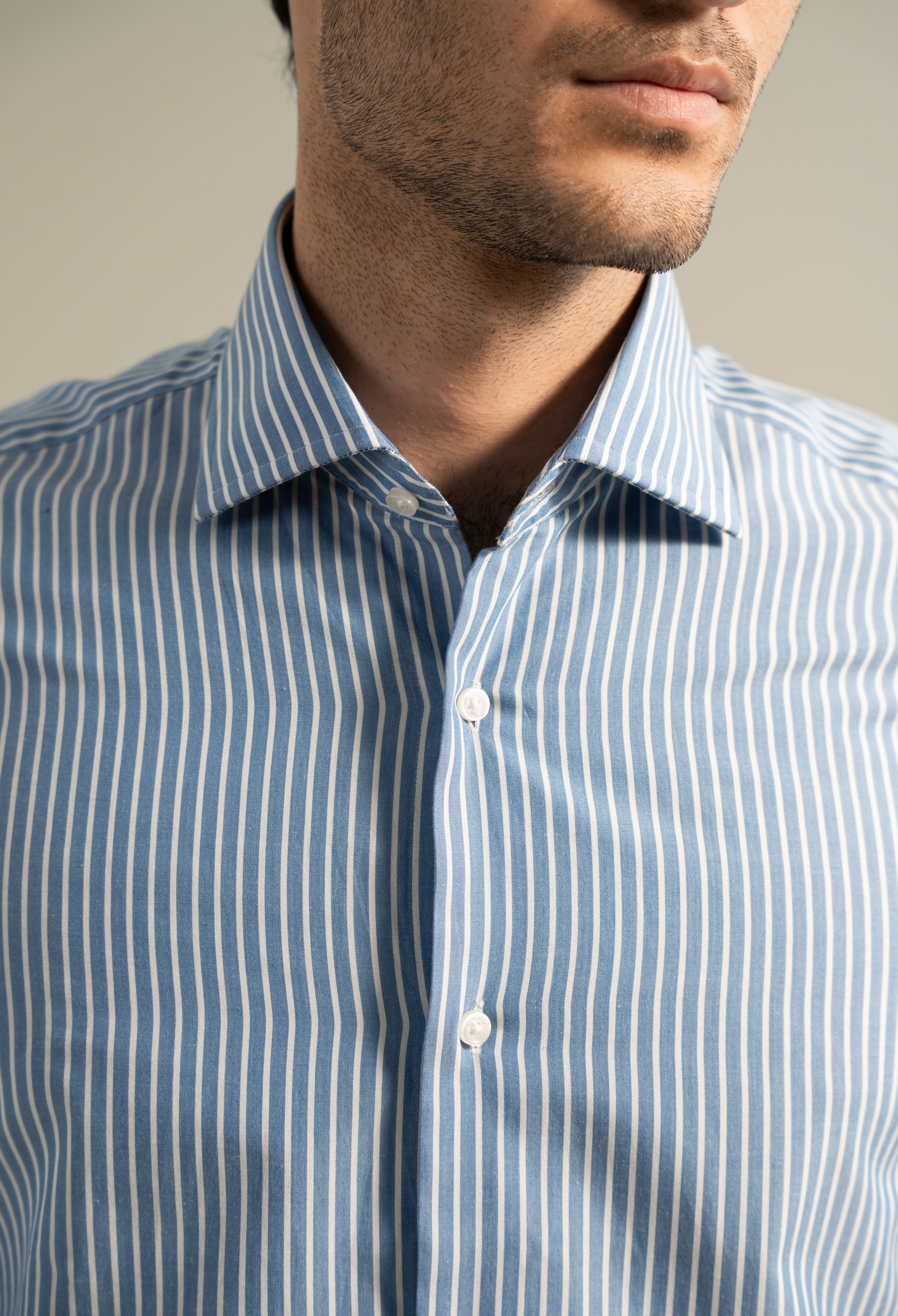 Artic Blue Stripe Shirt