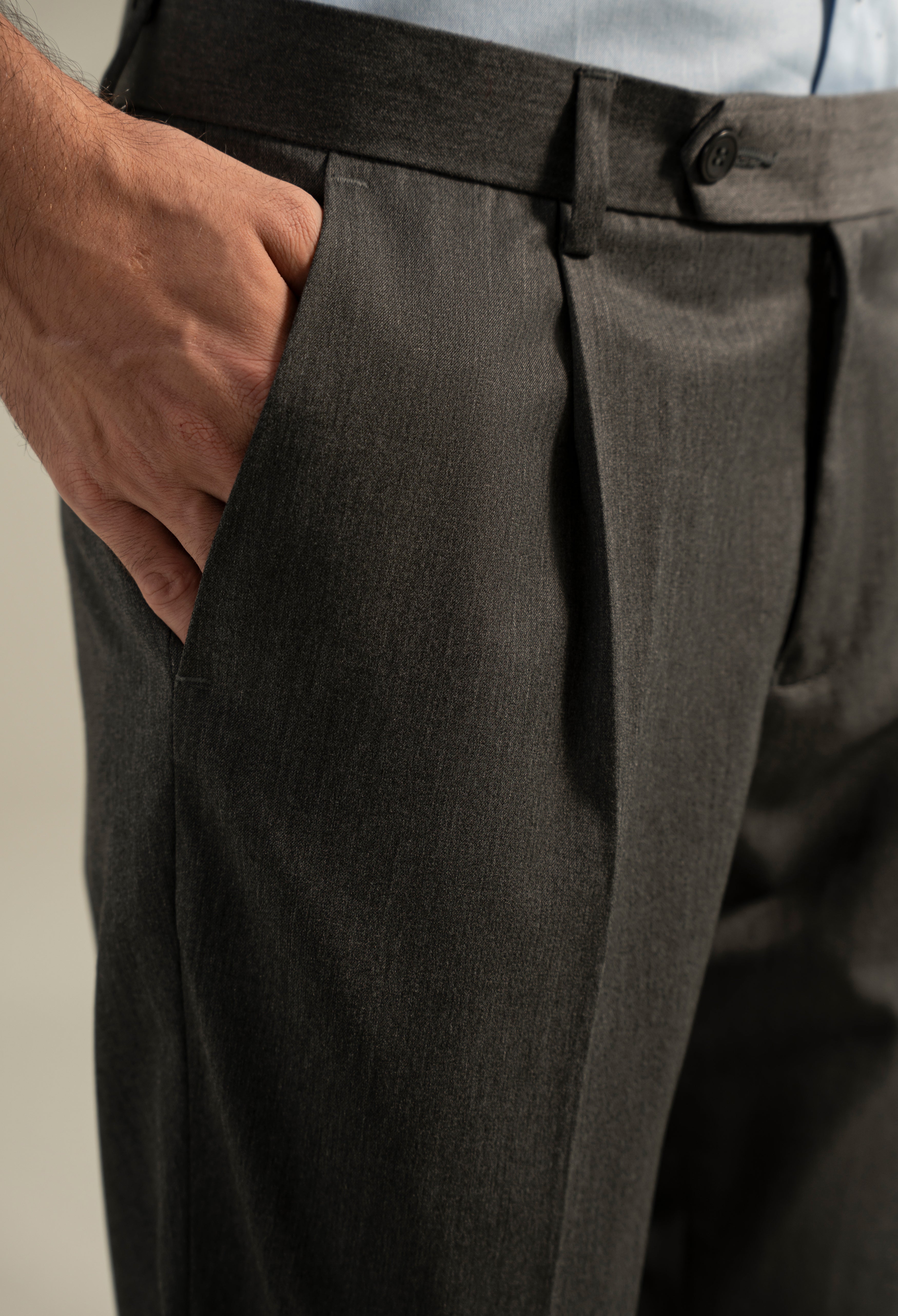 Grey Formal Trouser