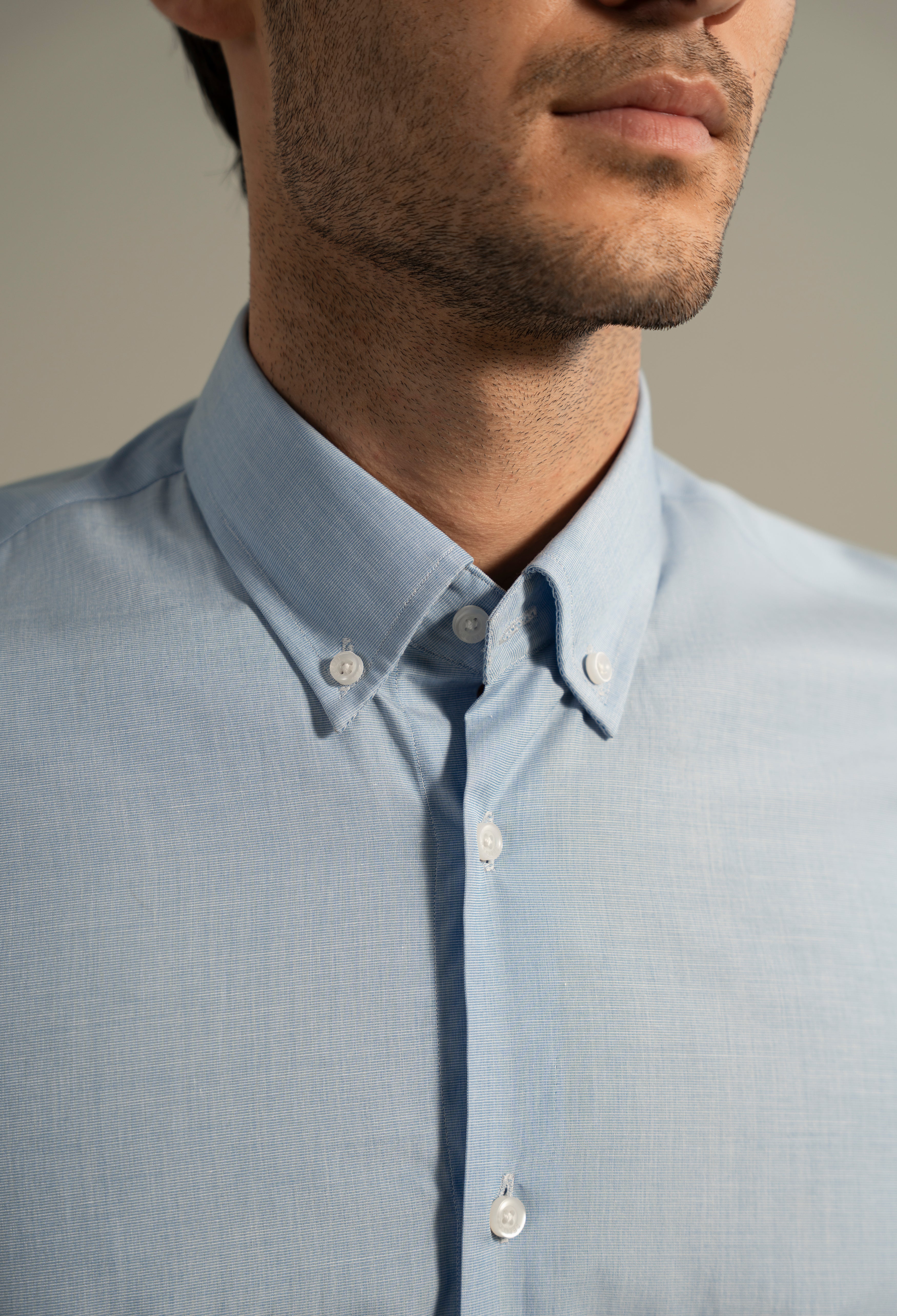 Eye Blue Semi Formal Shirt