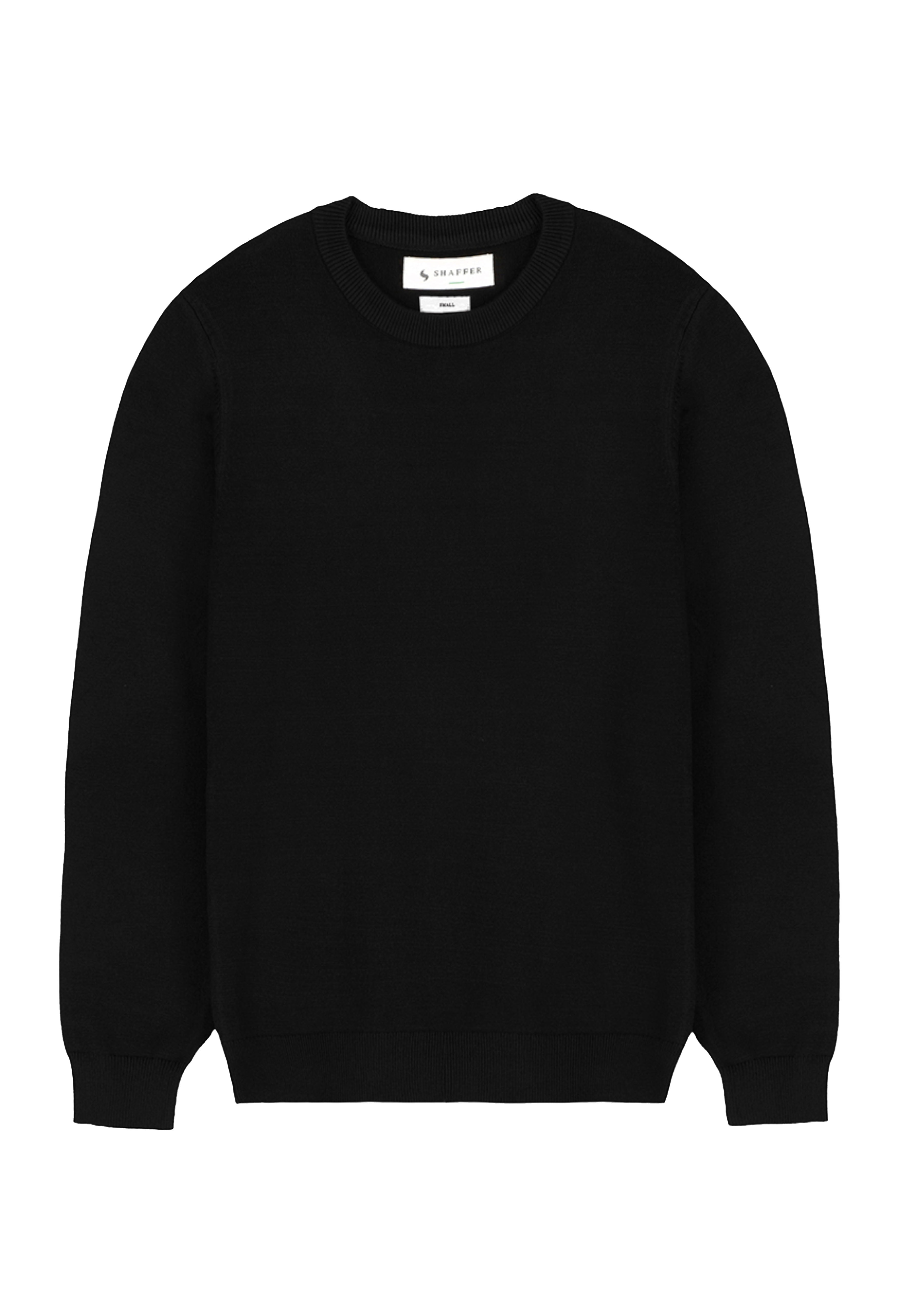 Black Crew Neck Sweater