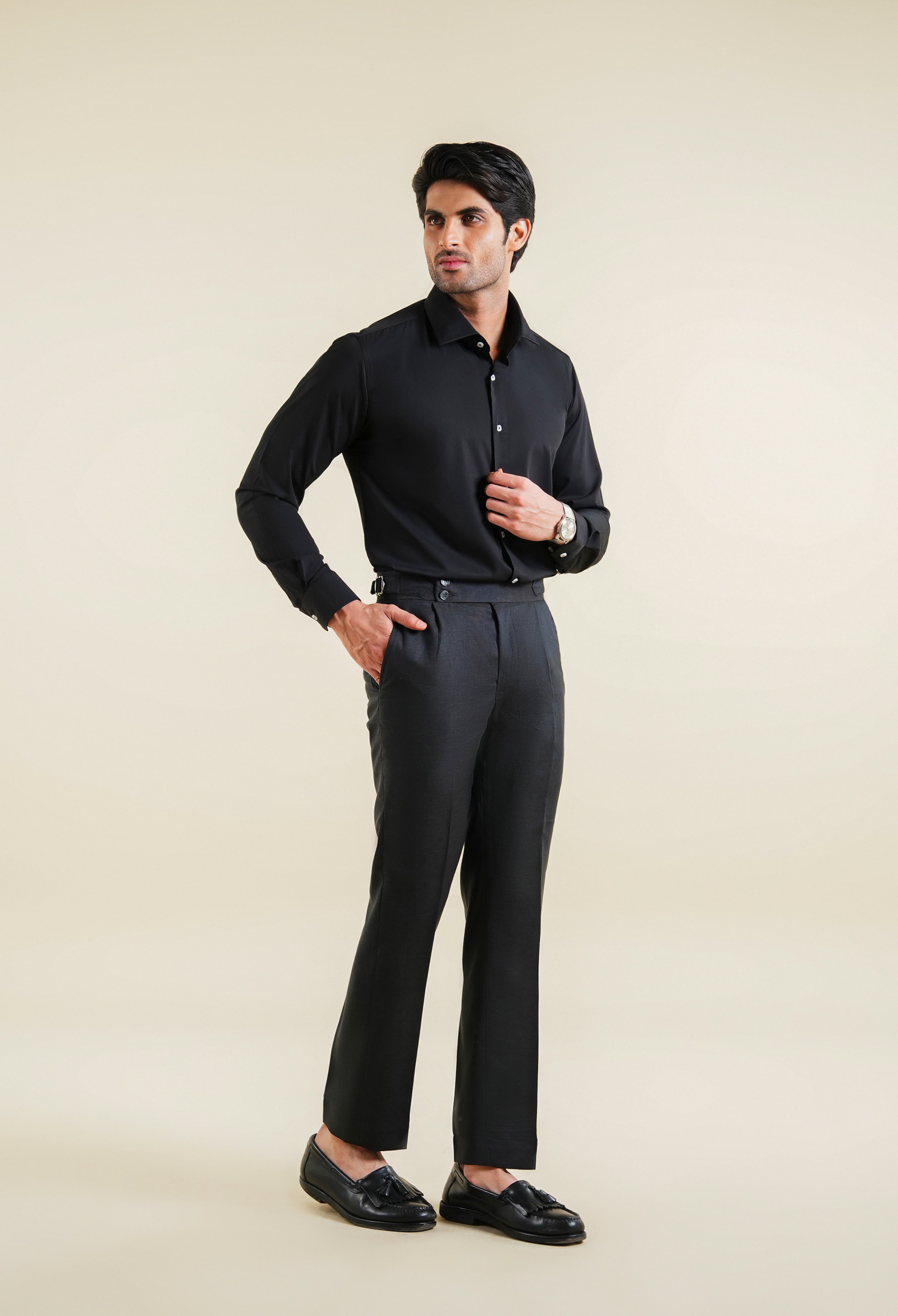 Black Cat Casual Shirt