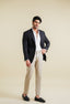 Crown Black Linen Jacket