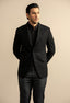 Jet Black Tweed Blazer