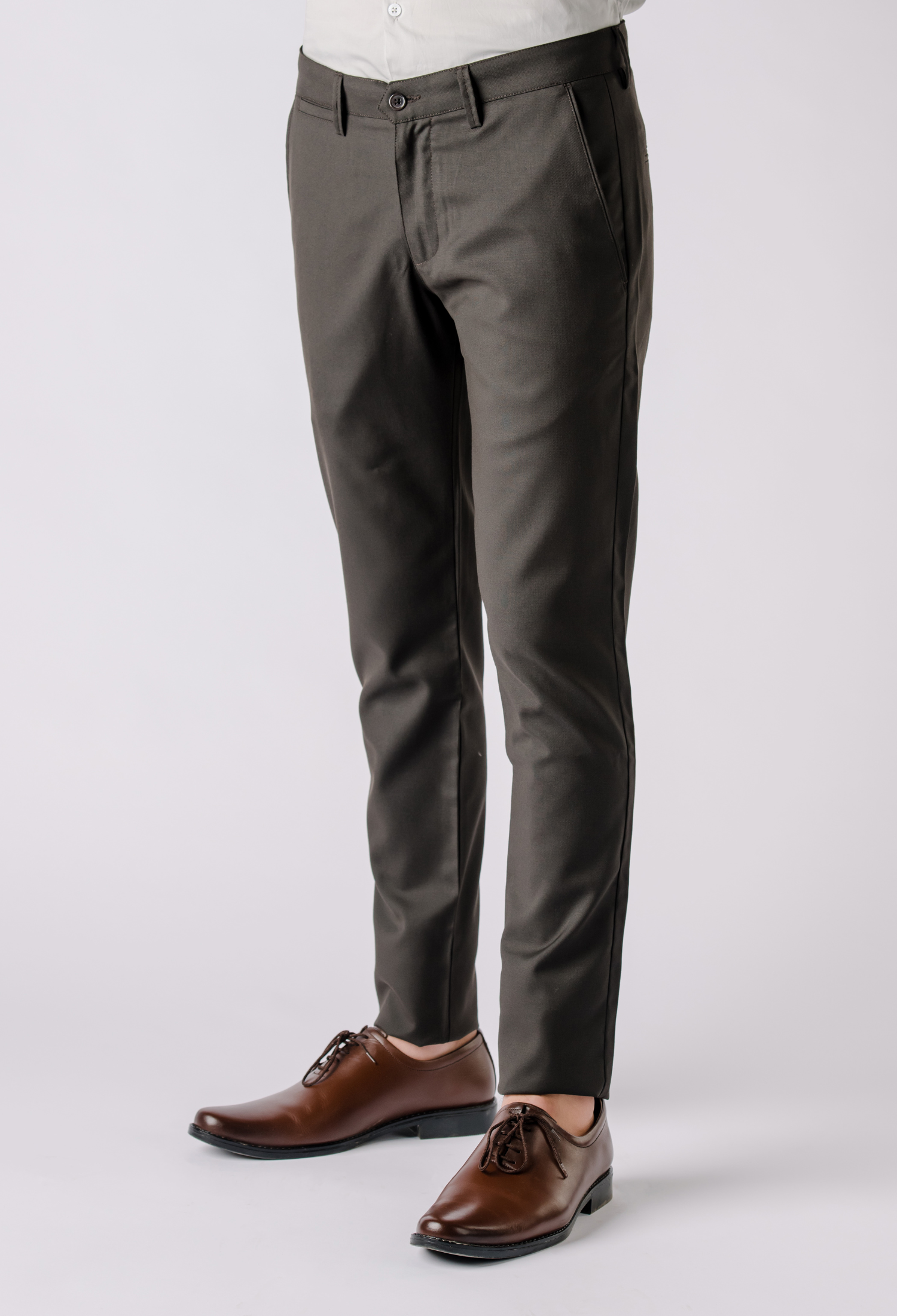 Brown Stretch Pant