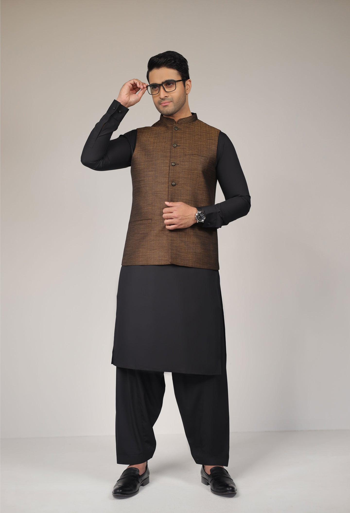 Golden - Waistcoat Plain (V/C-00121)