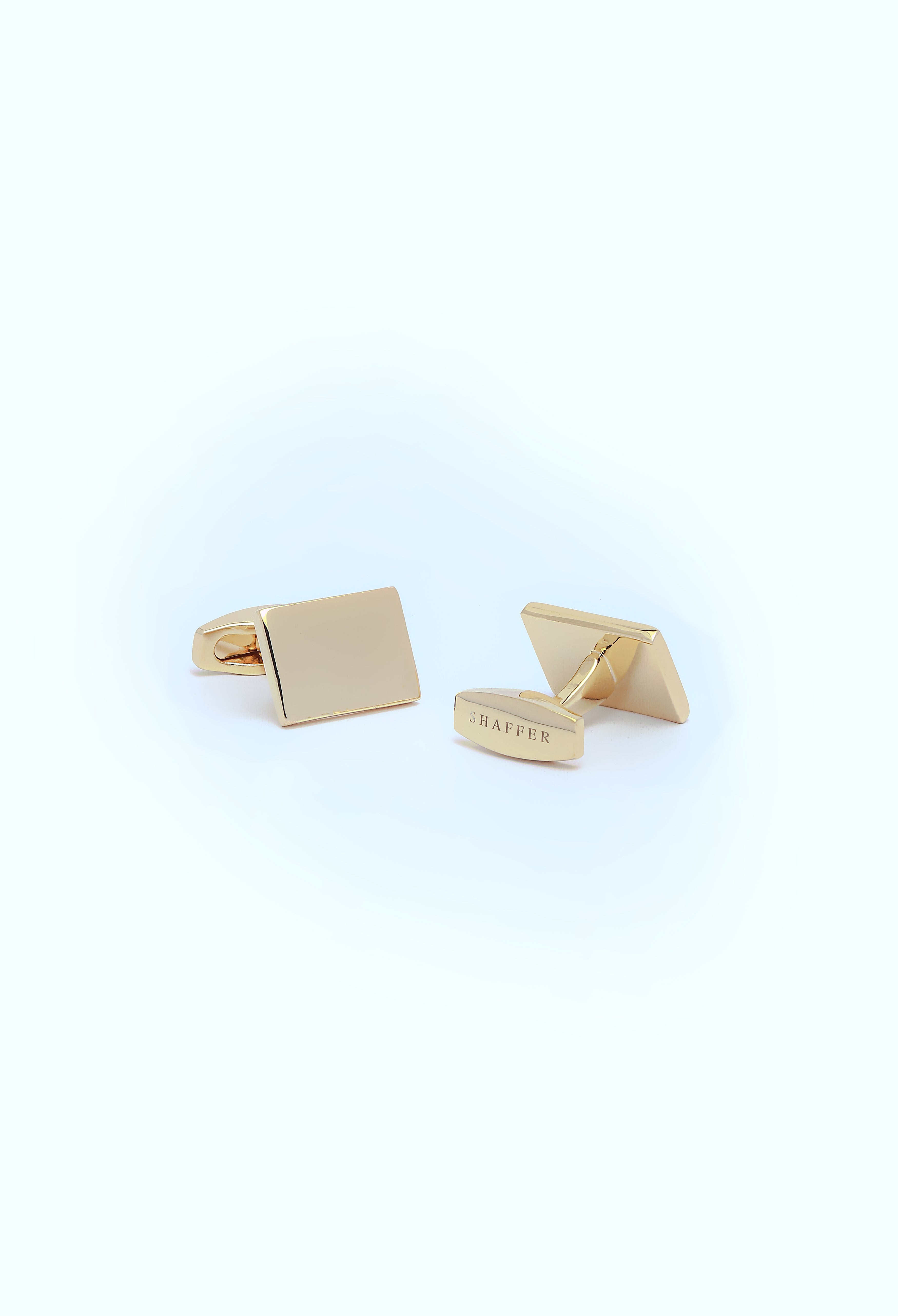 Gold Knotted Cufflinks