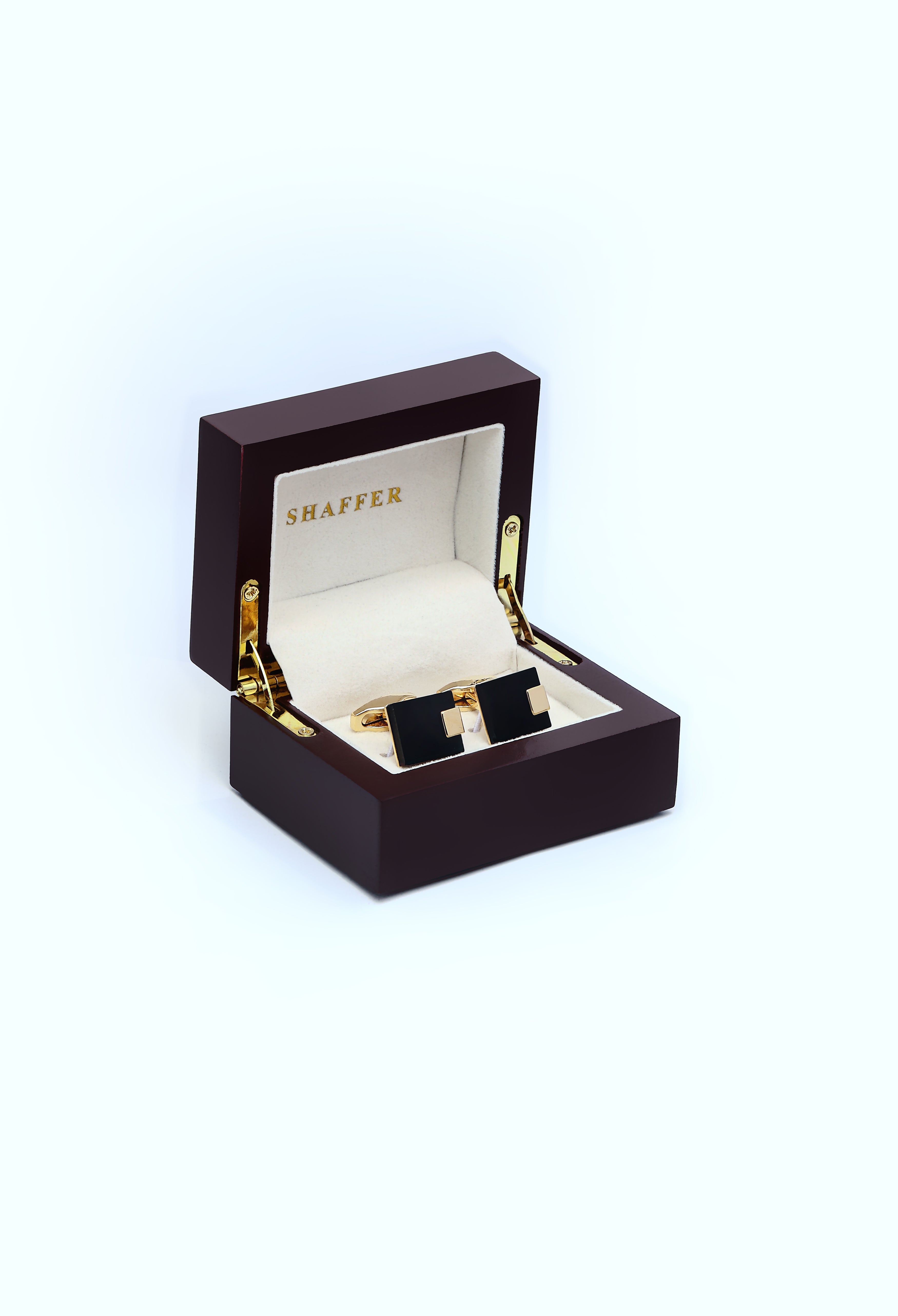 Black Block Cufflinks