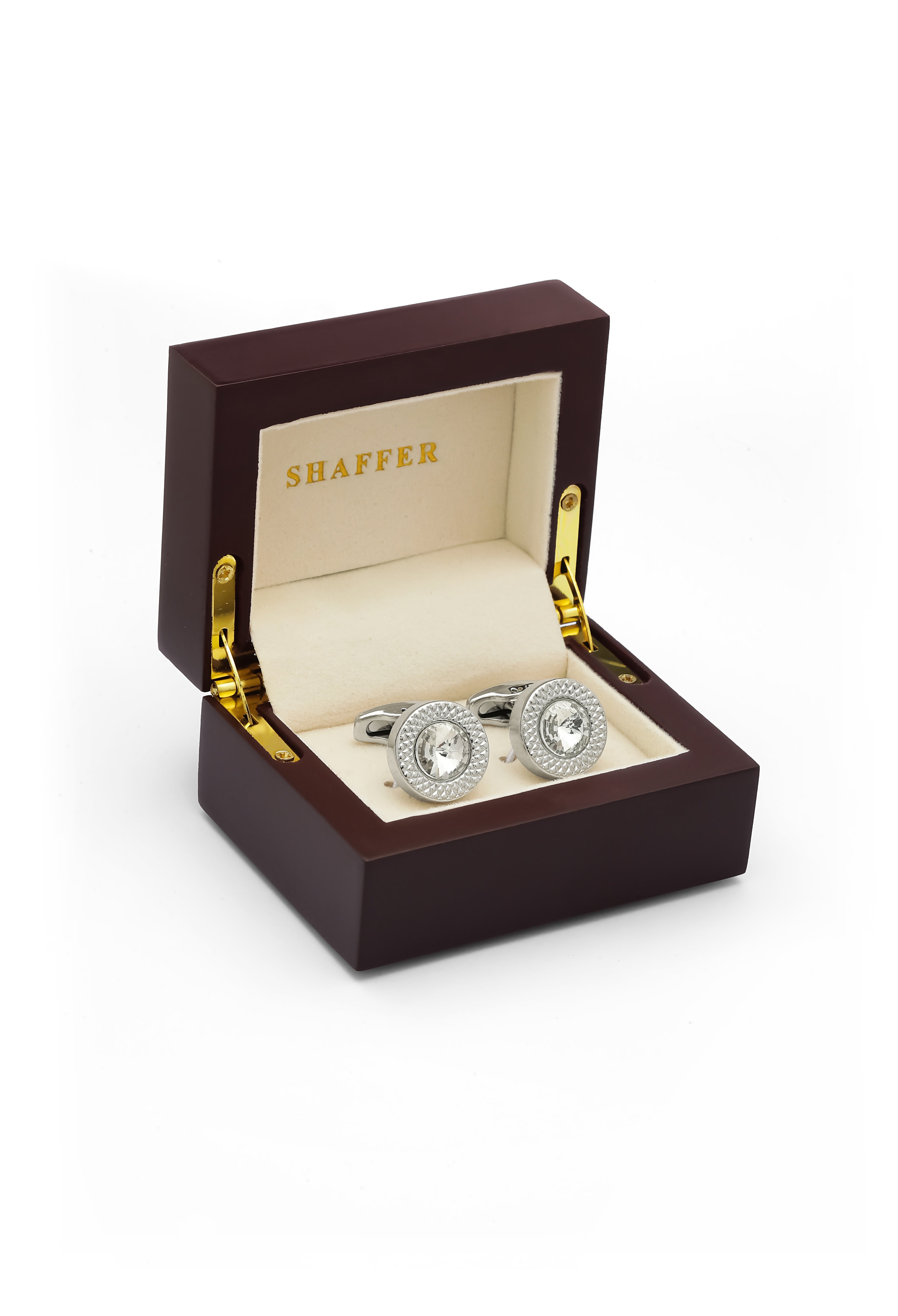 Pearl White Stone Cufflinks