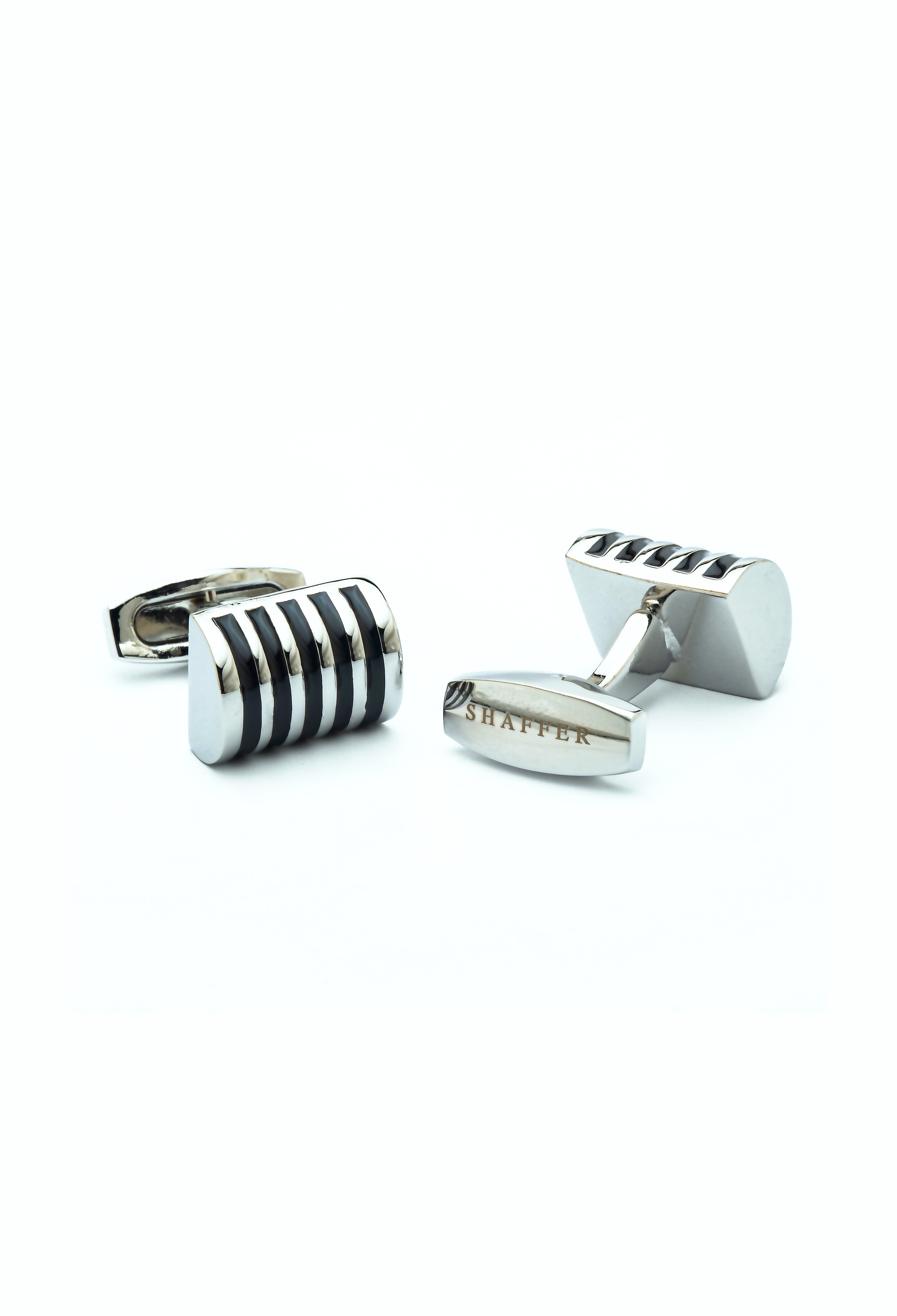 Silver Spiral Cufflinks