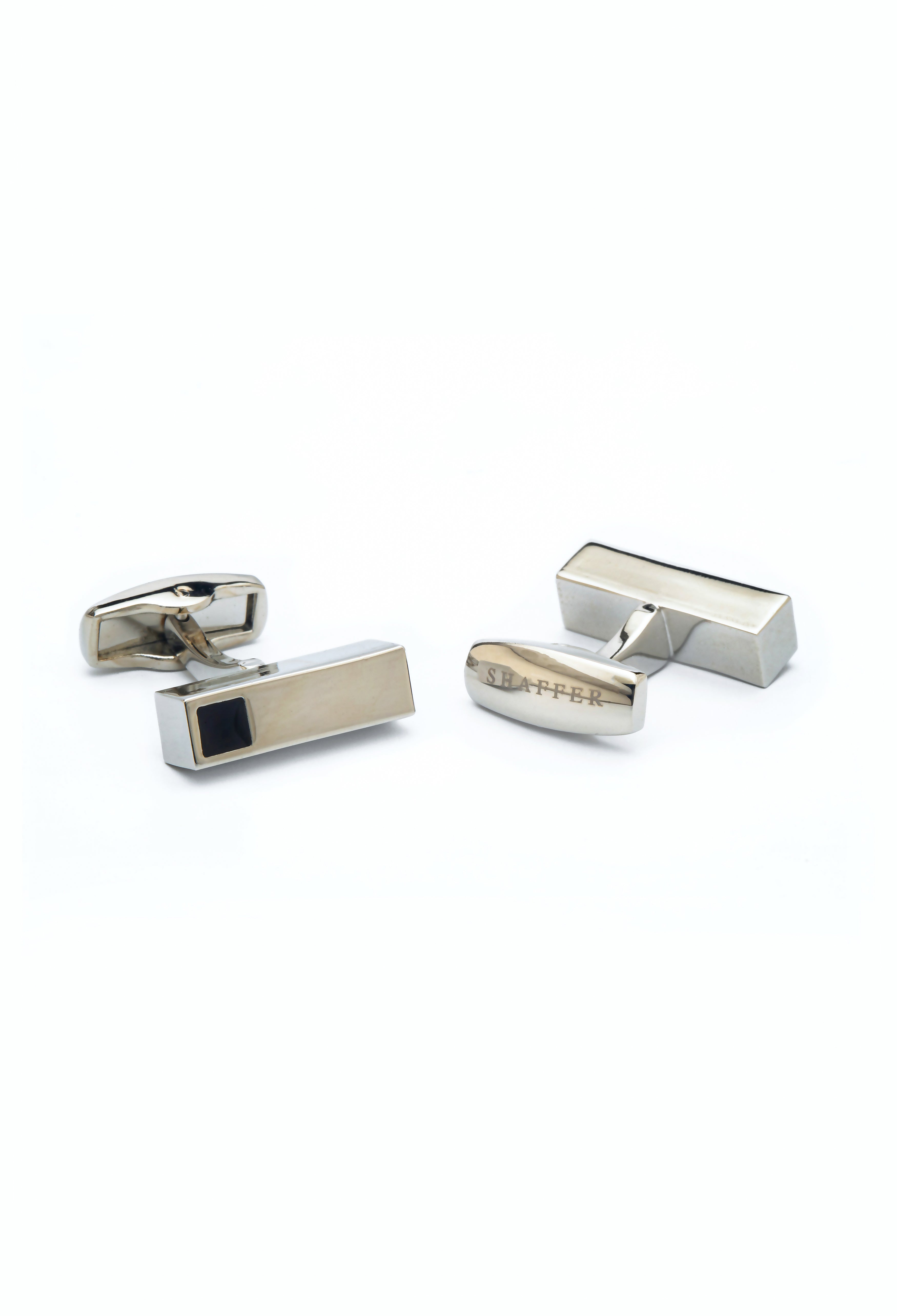 Silver Bar Cufflinks