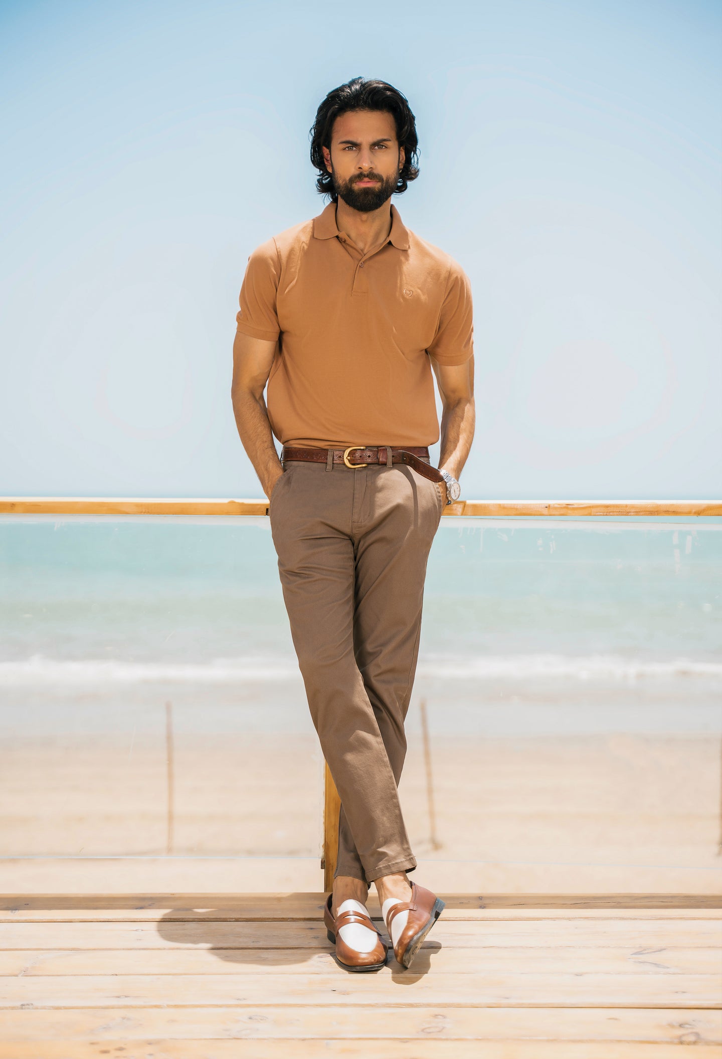Copper Brown Polo