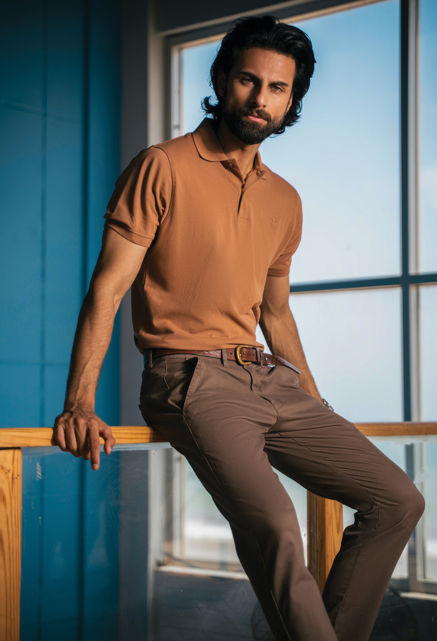 Copper Brown Polo
