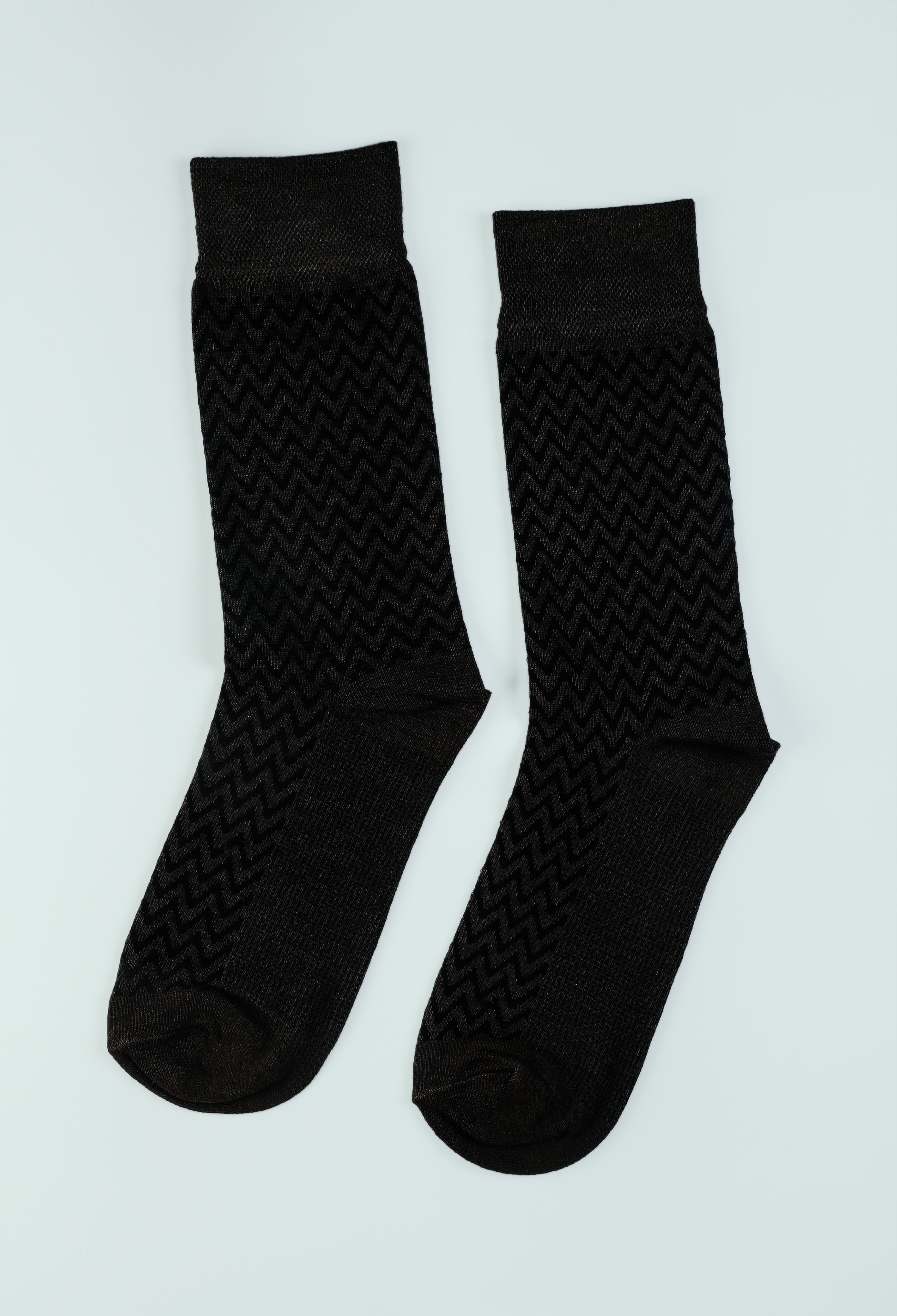 Dark Brown Wool Socks