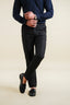 Crow Black Linen Pant