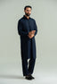 Navy Blue Detailing Kameez Shalwar