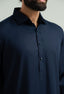 Navy Blue Detailing Kameez Shalwar