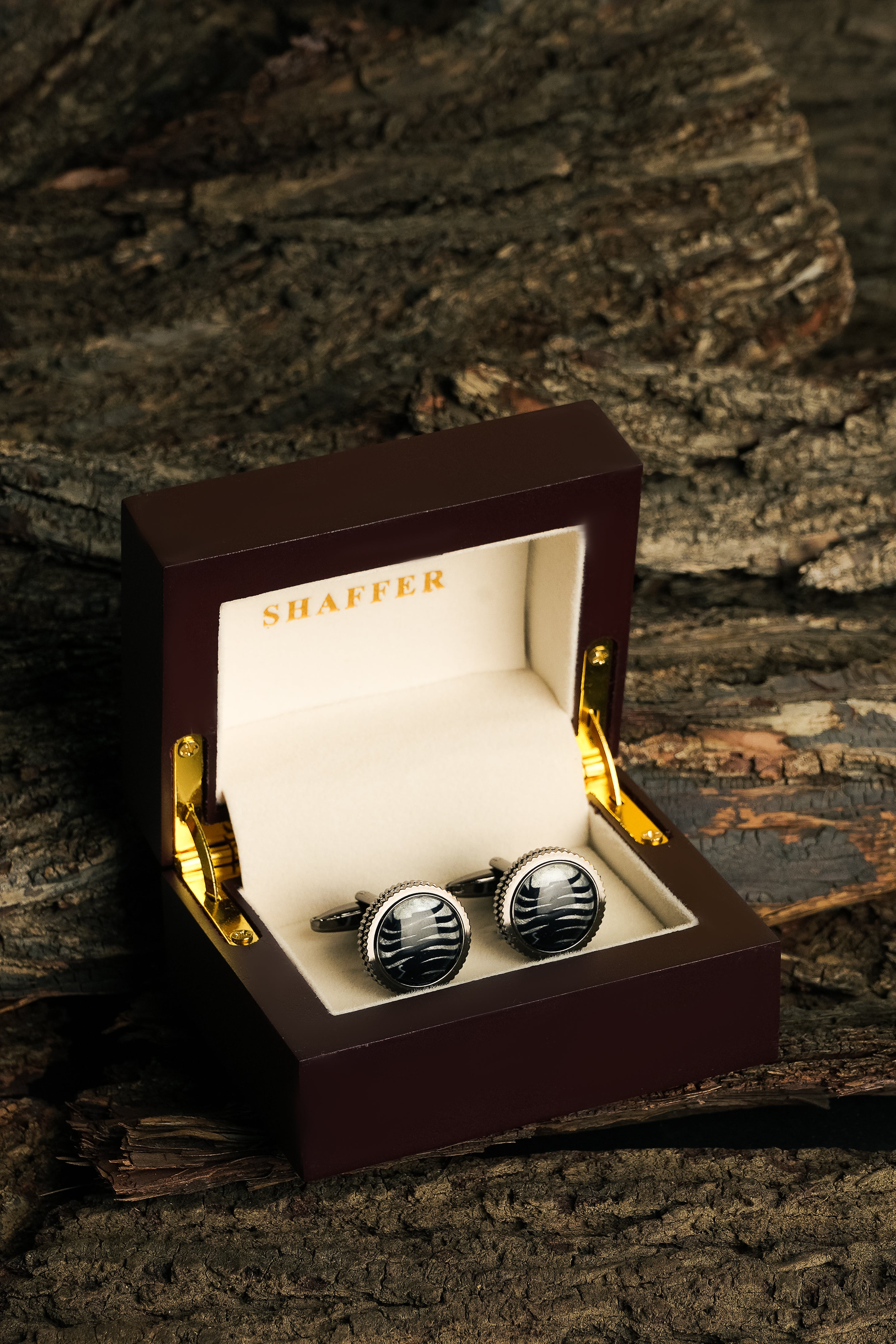 Cool Black magic Cufflink