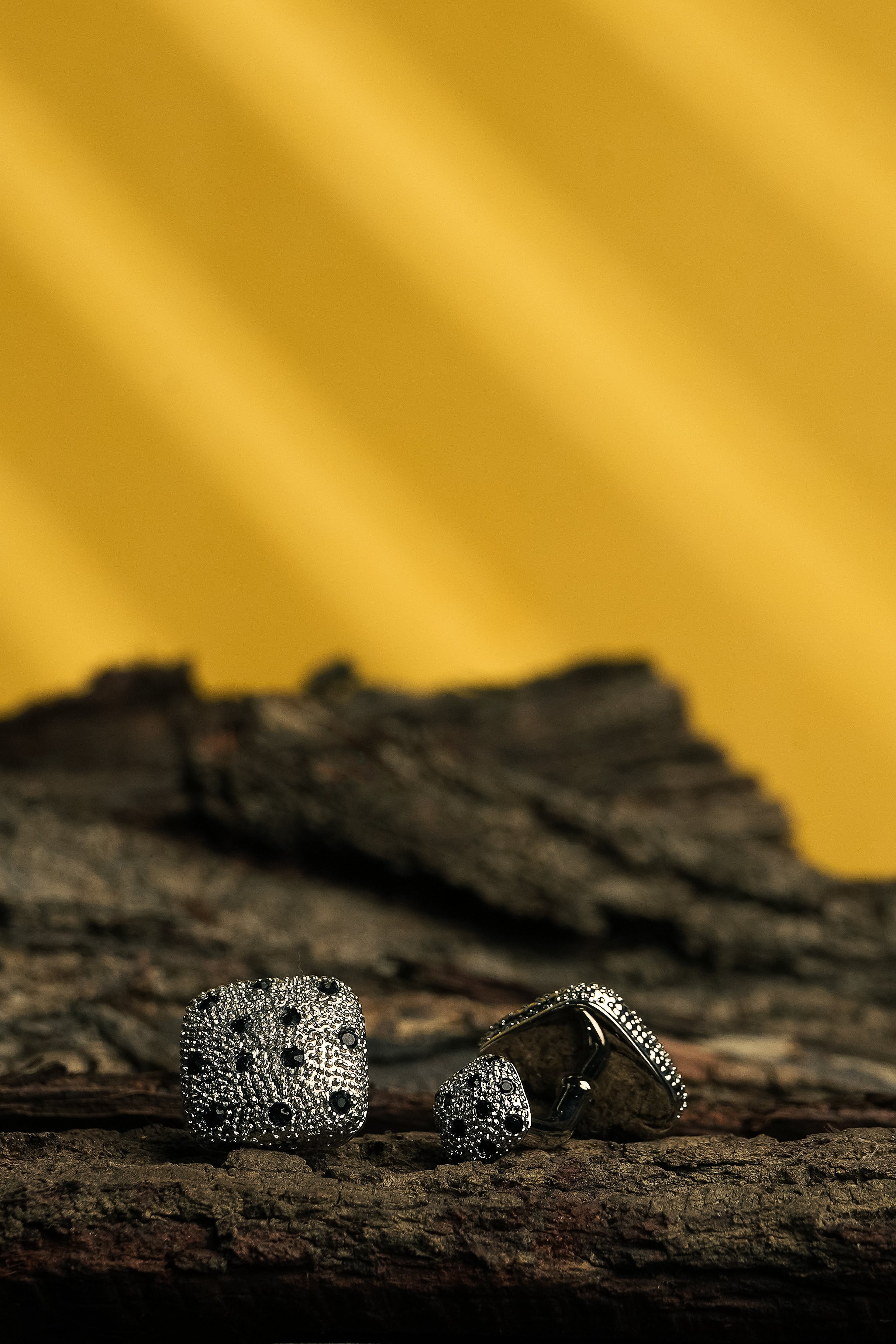 Night Black Sky Cufflink