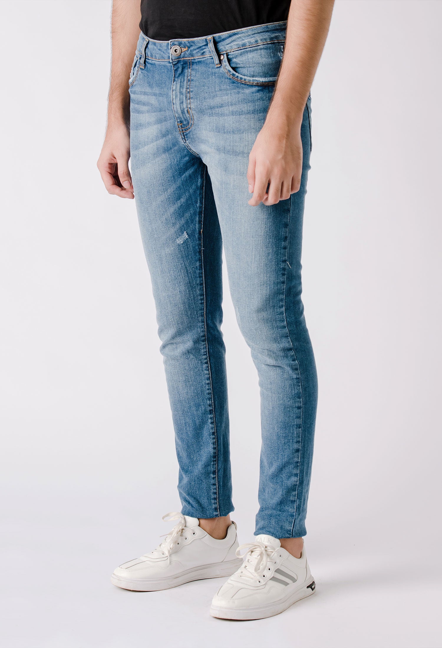 Mid Blue Denim Jeans (DNM-000003)