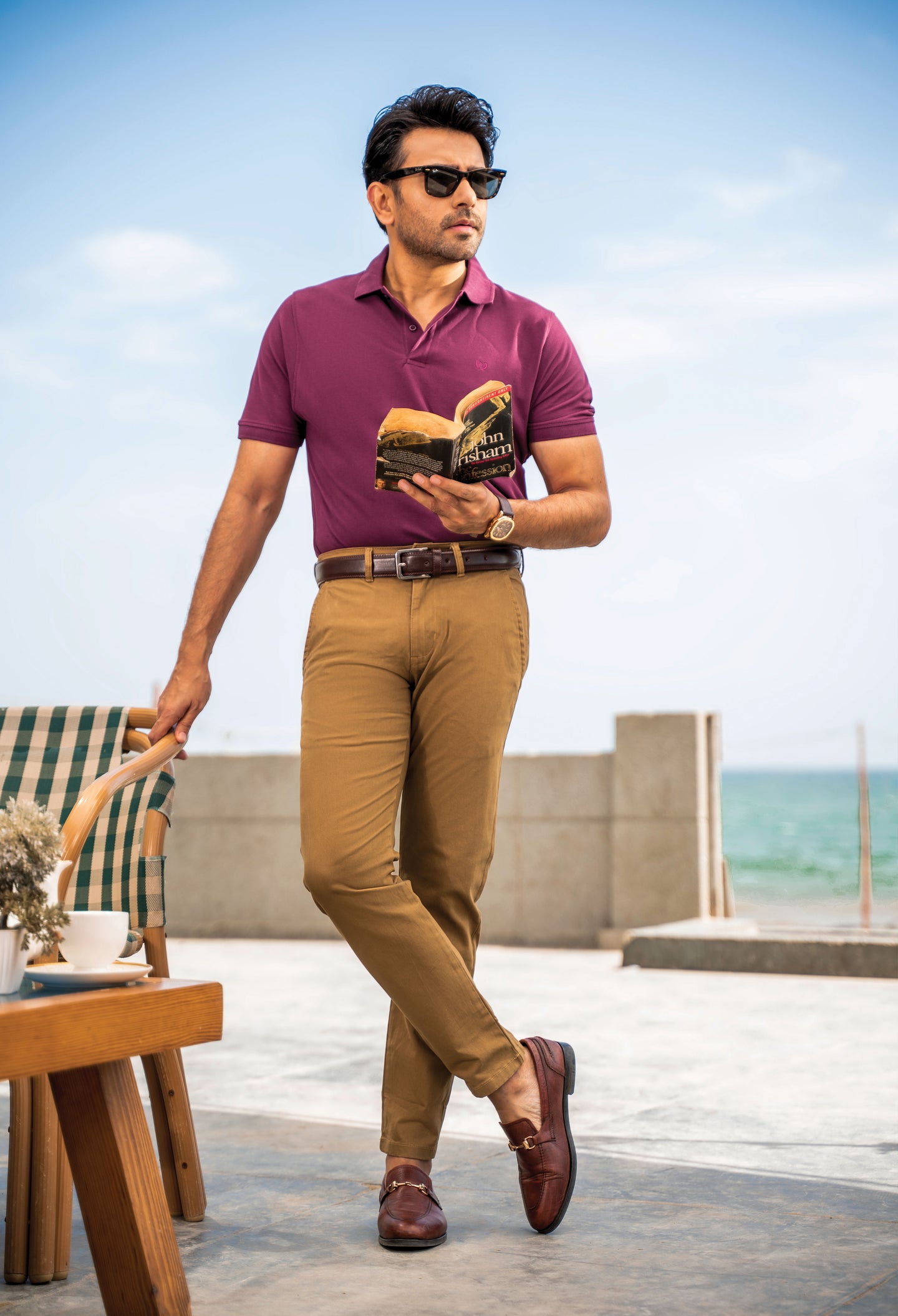 Dark Burgundy Polo