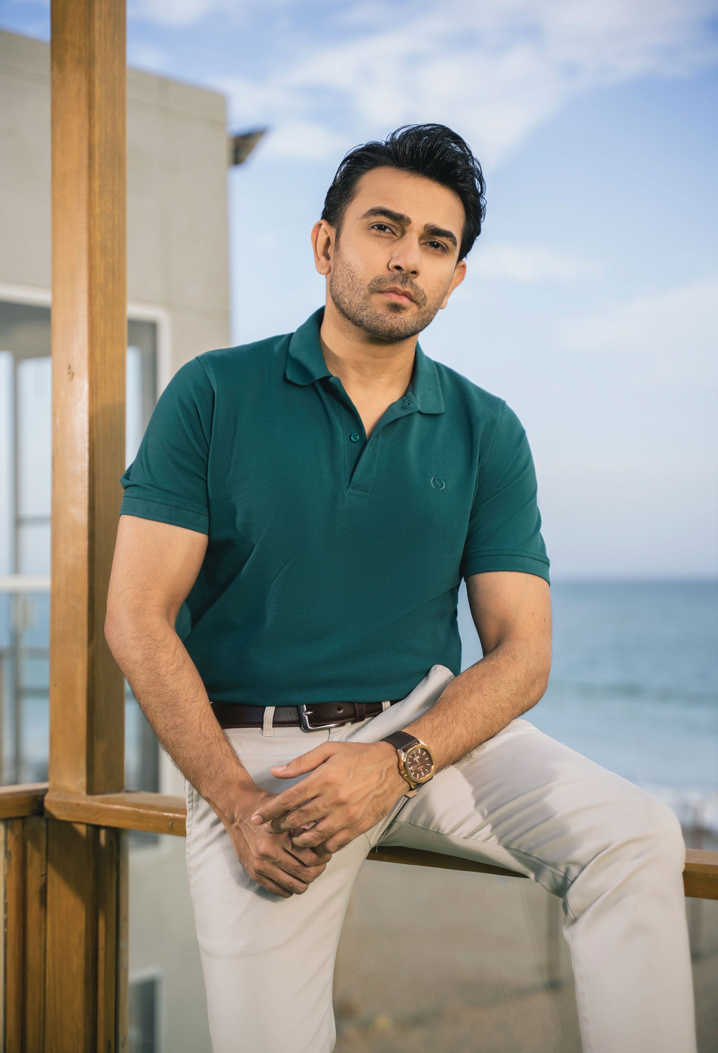 Dark Green Polo