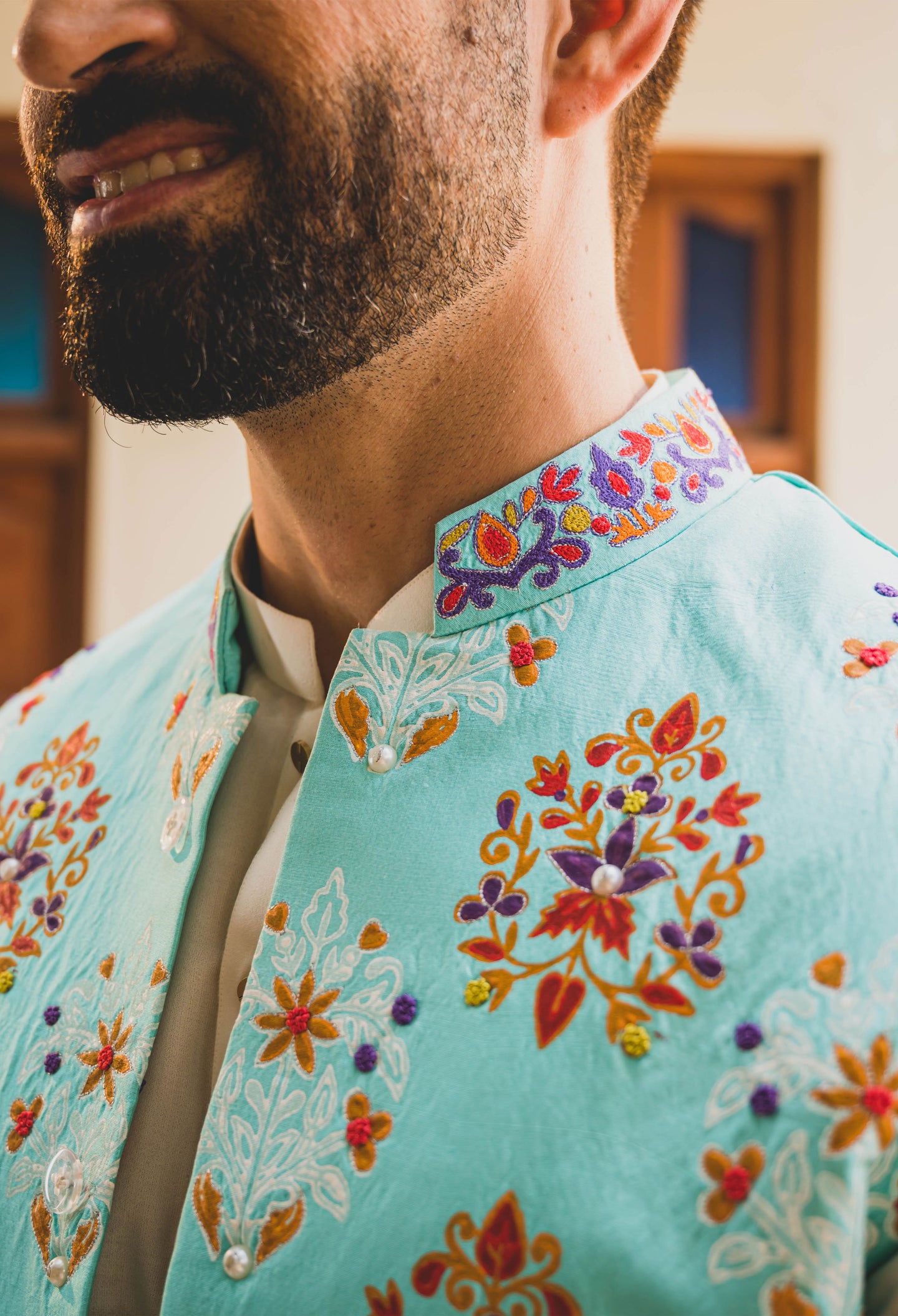 Blooming Blocks Waistcoat