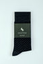 Navy Blue Wool Socks