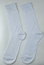 Daisy White Snake Weave Mercerized Socks