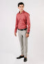 Auburn Maroon Egyptian Giza Cotton Shirt (CSH-000040)