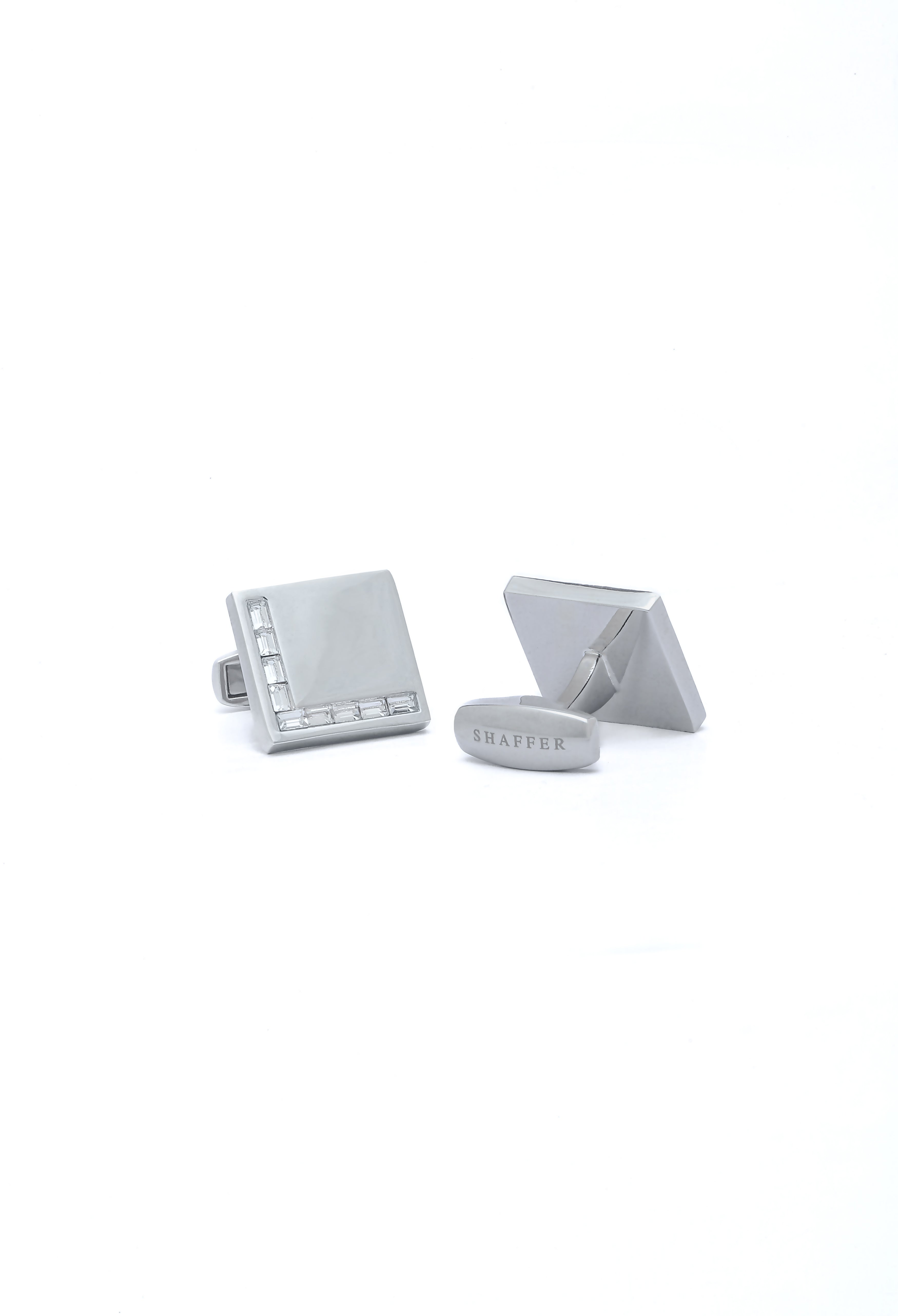 L-Shaped Crystals Cufflinks