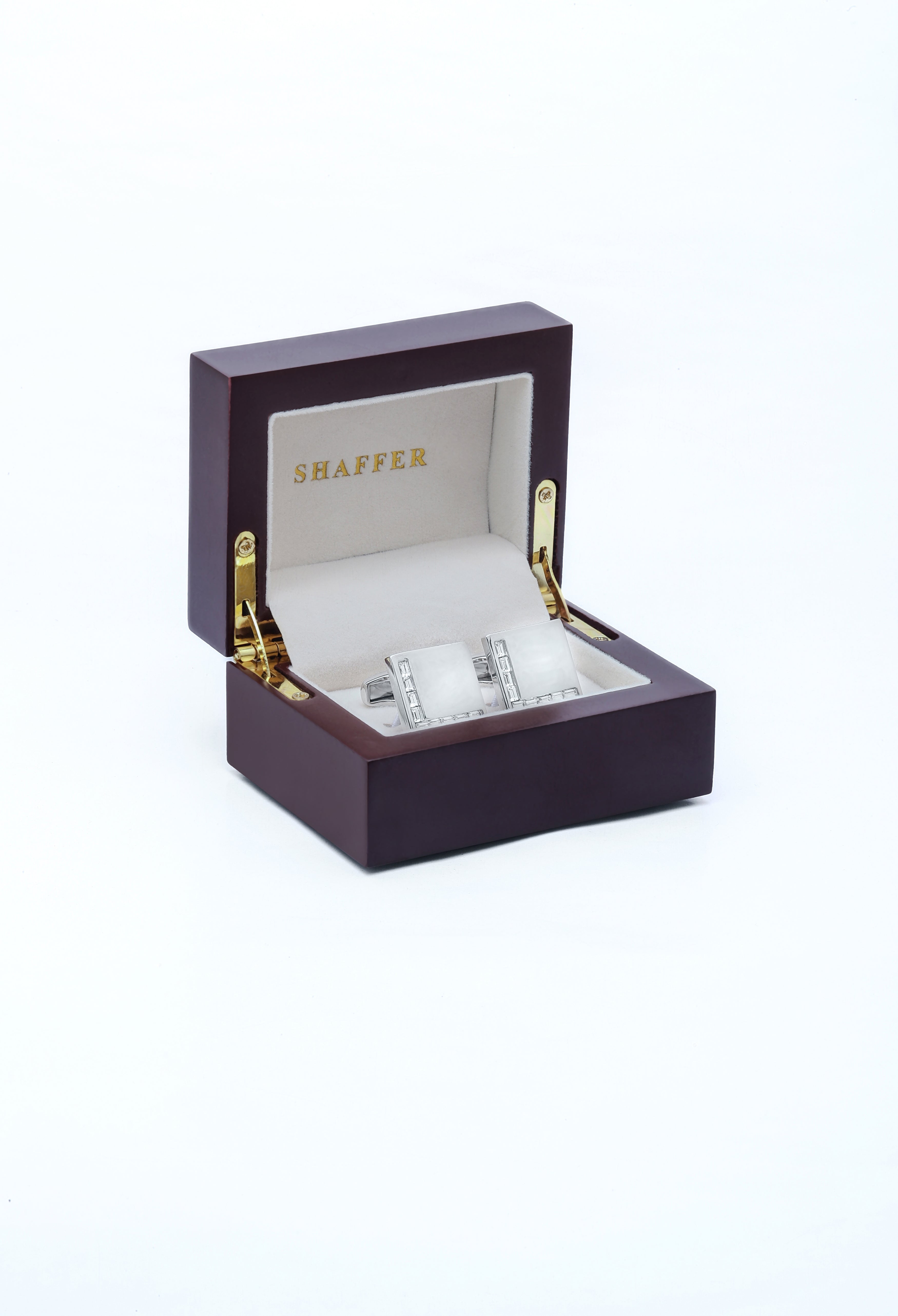 L-Shaped Crystals Cufflinks