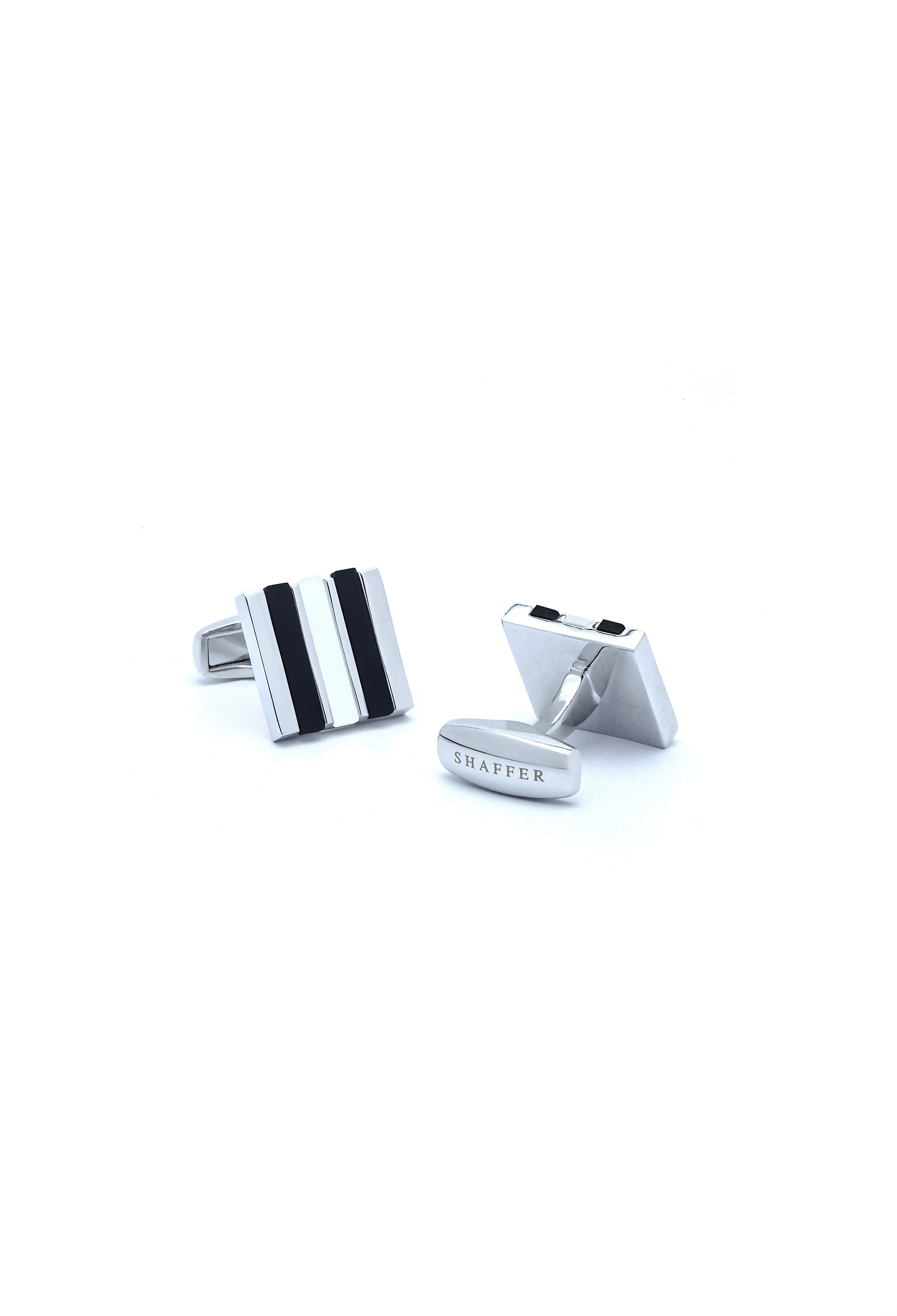 Metallic Spaceship Cufflinks