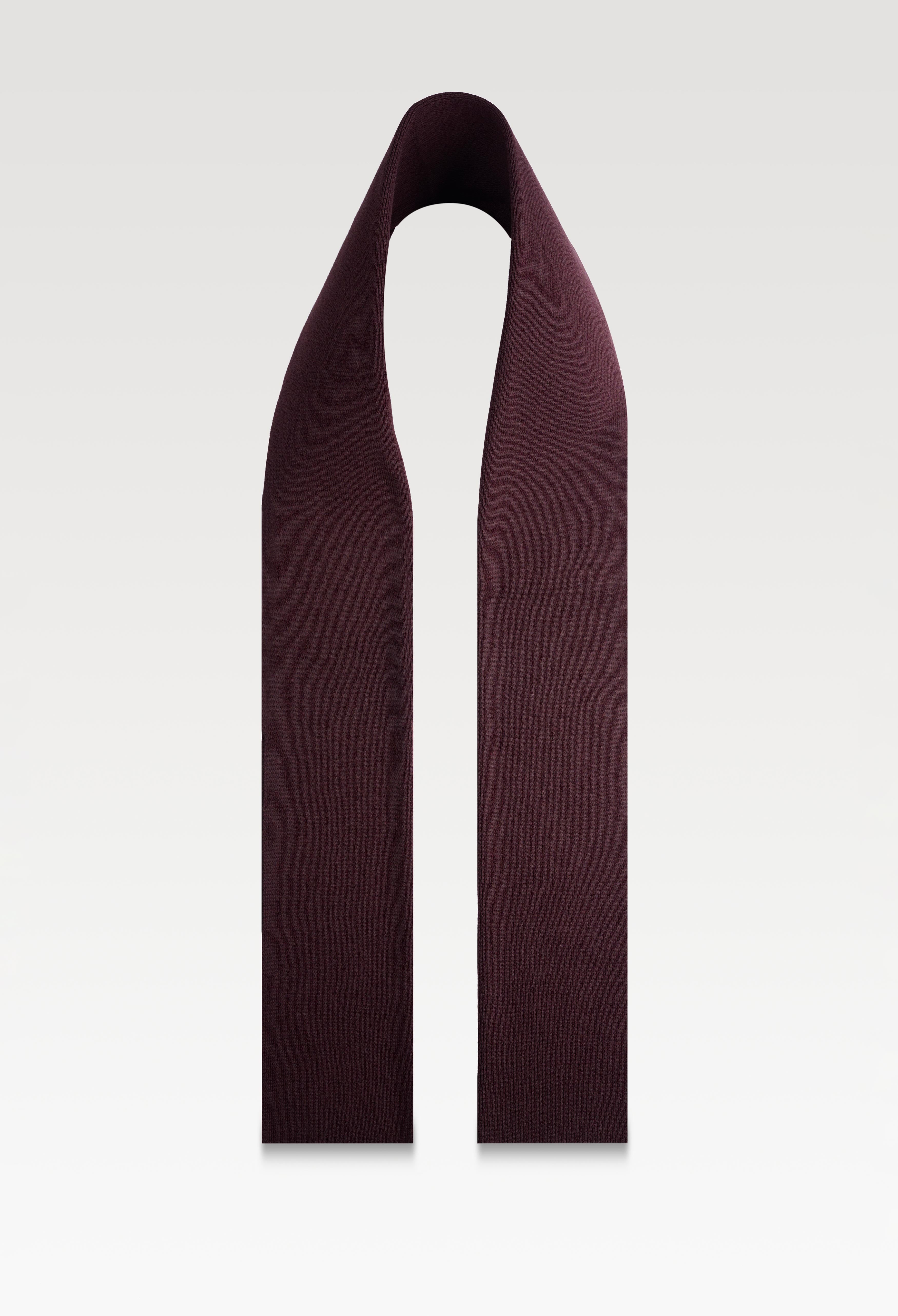 Maroon Two Tone Woolen Muffler