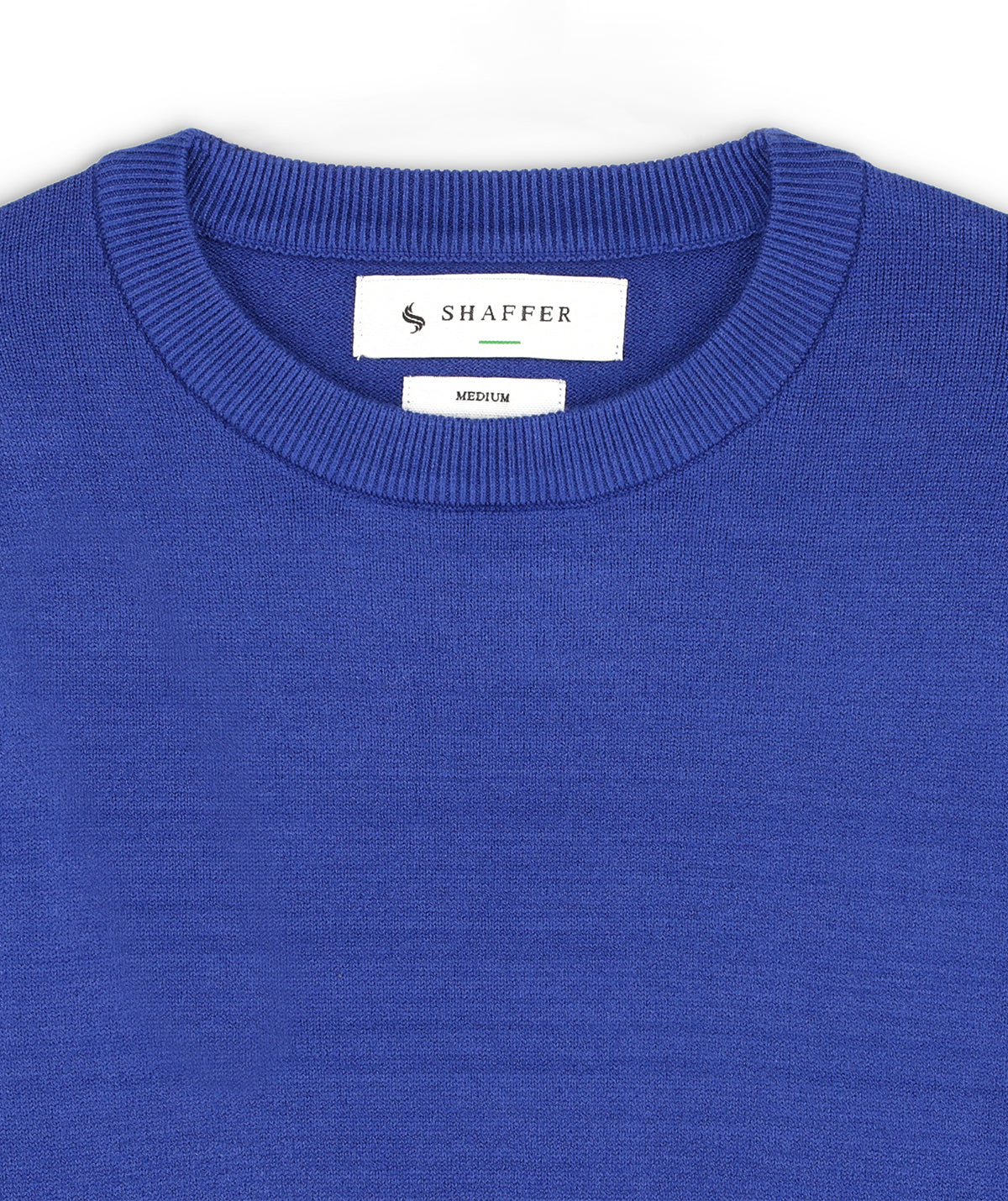 Blue Crew Neck Sweater