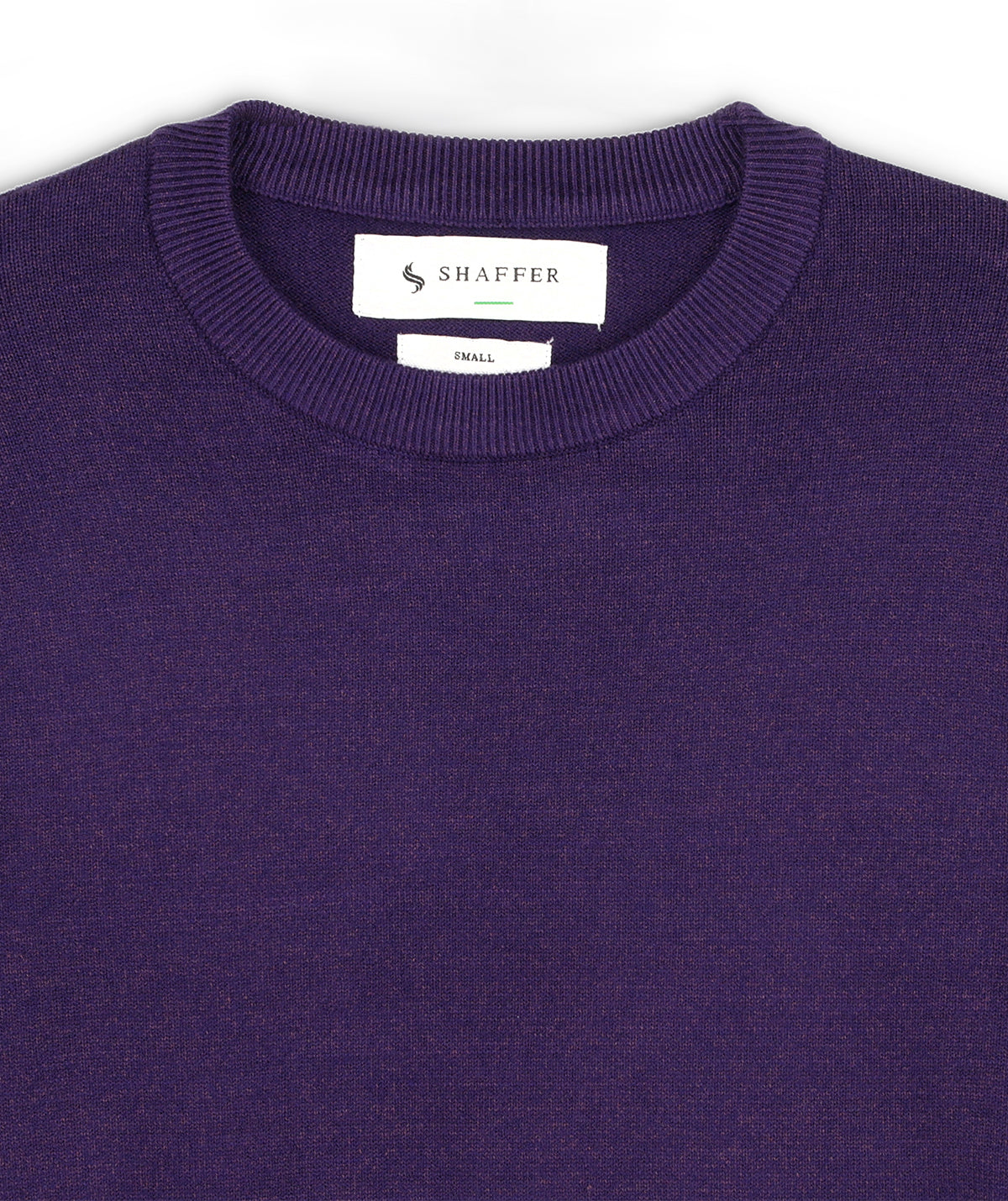 Purple Crew Neck Sweater