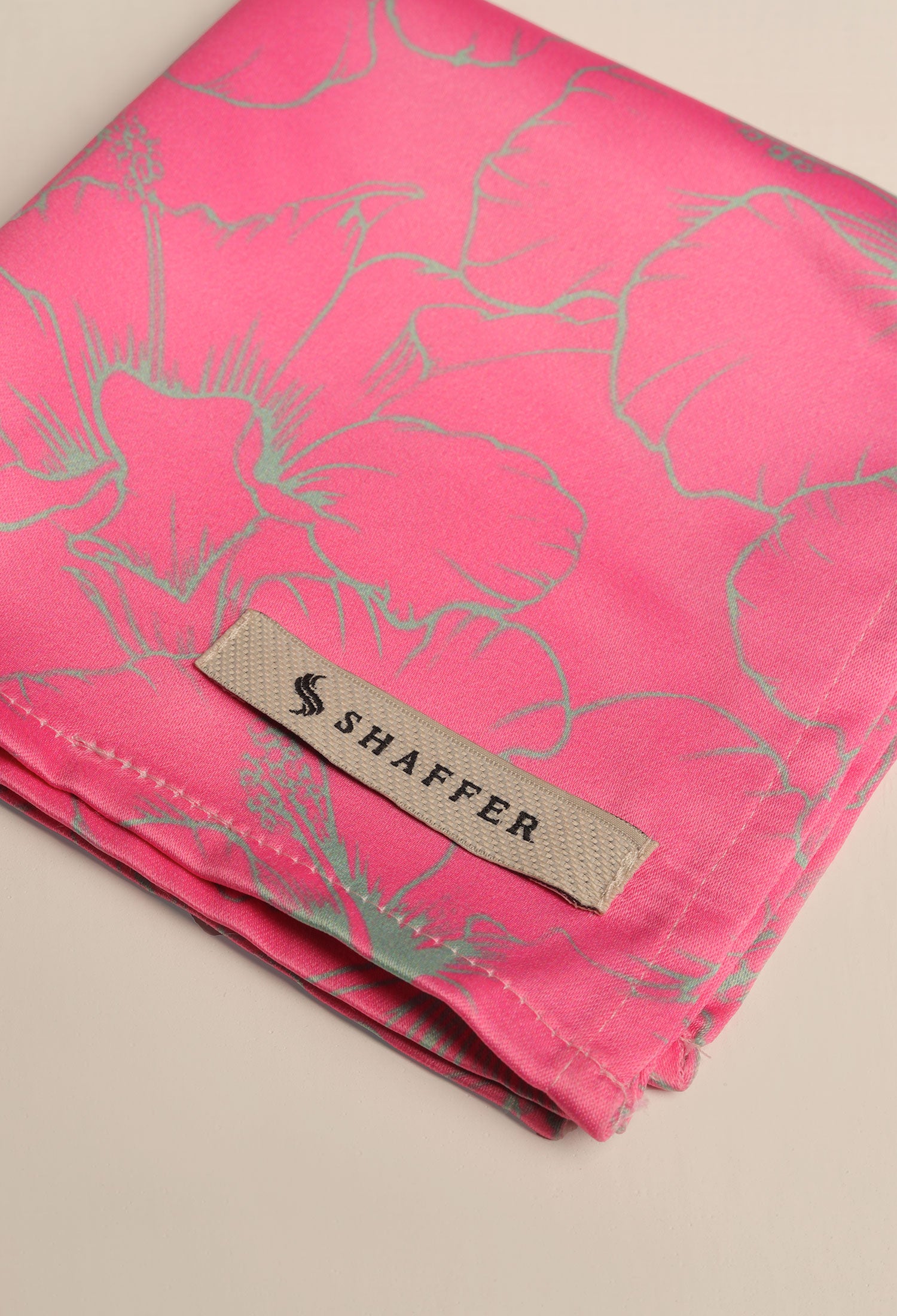 NEON SYRUP POCKET SQUARE