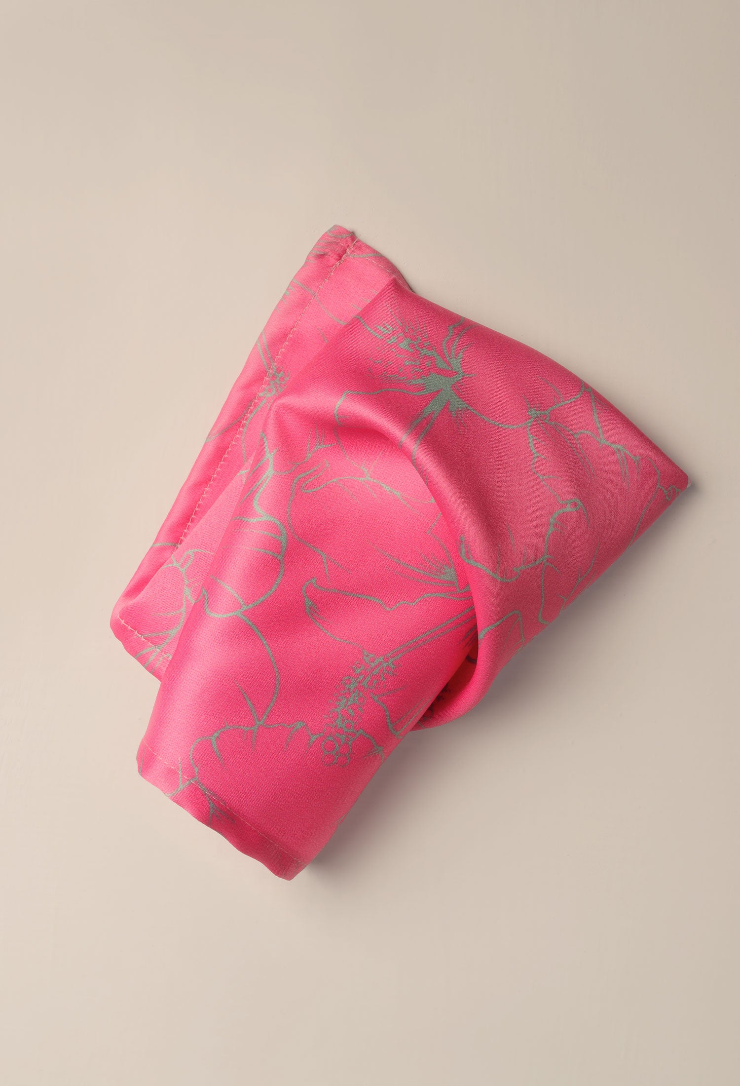 NEON SYRUP POCKET SQUARE