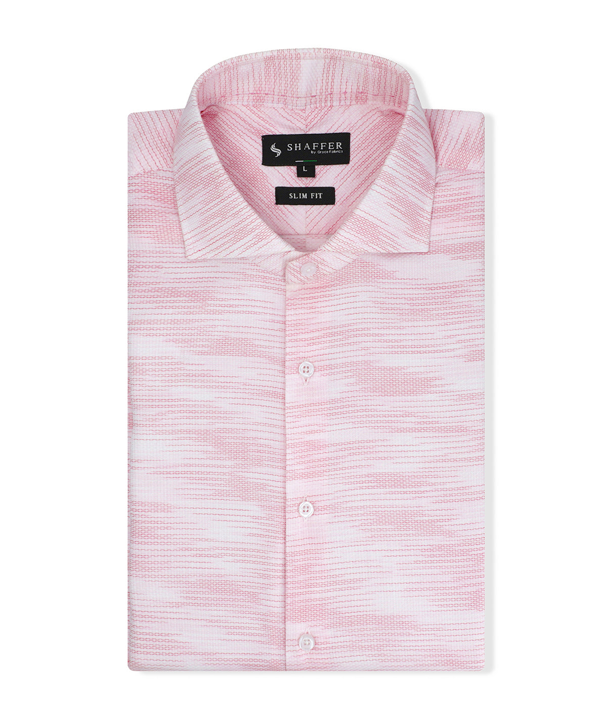 Pink Lining Slim Fit Shirt